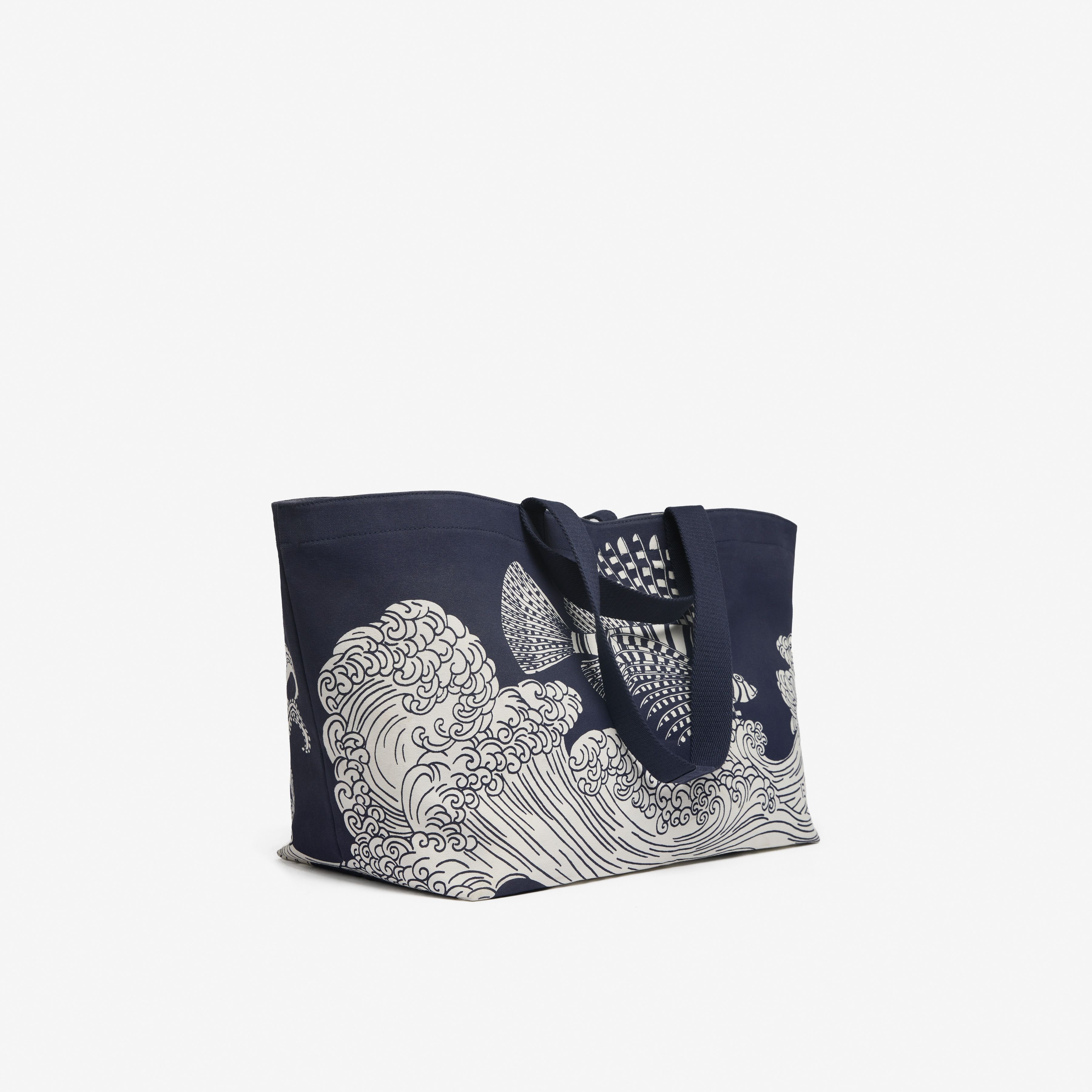 Sac Cabas - Poseidon - Bleu Marine