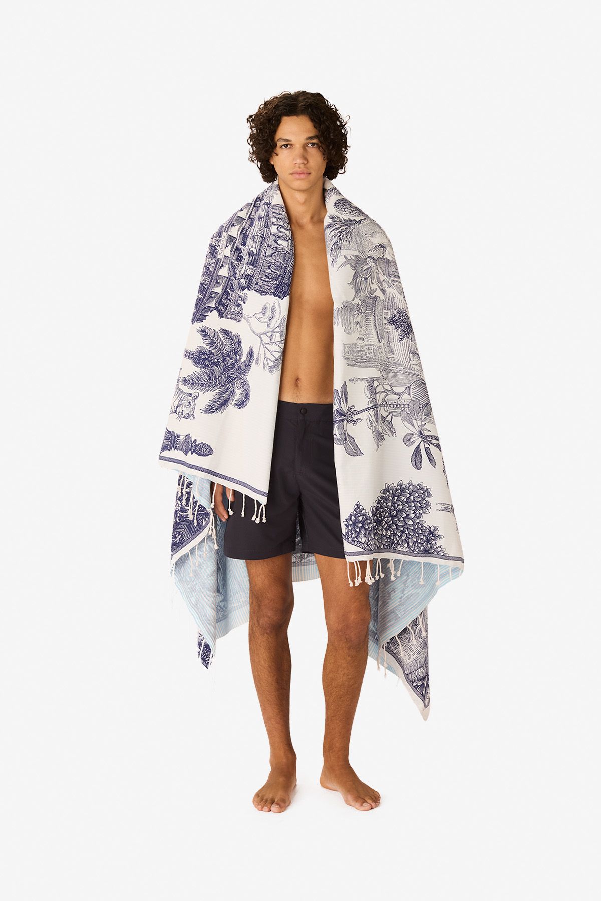 Fouta 140 - Piranesi - Bleu