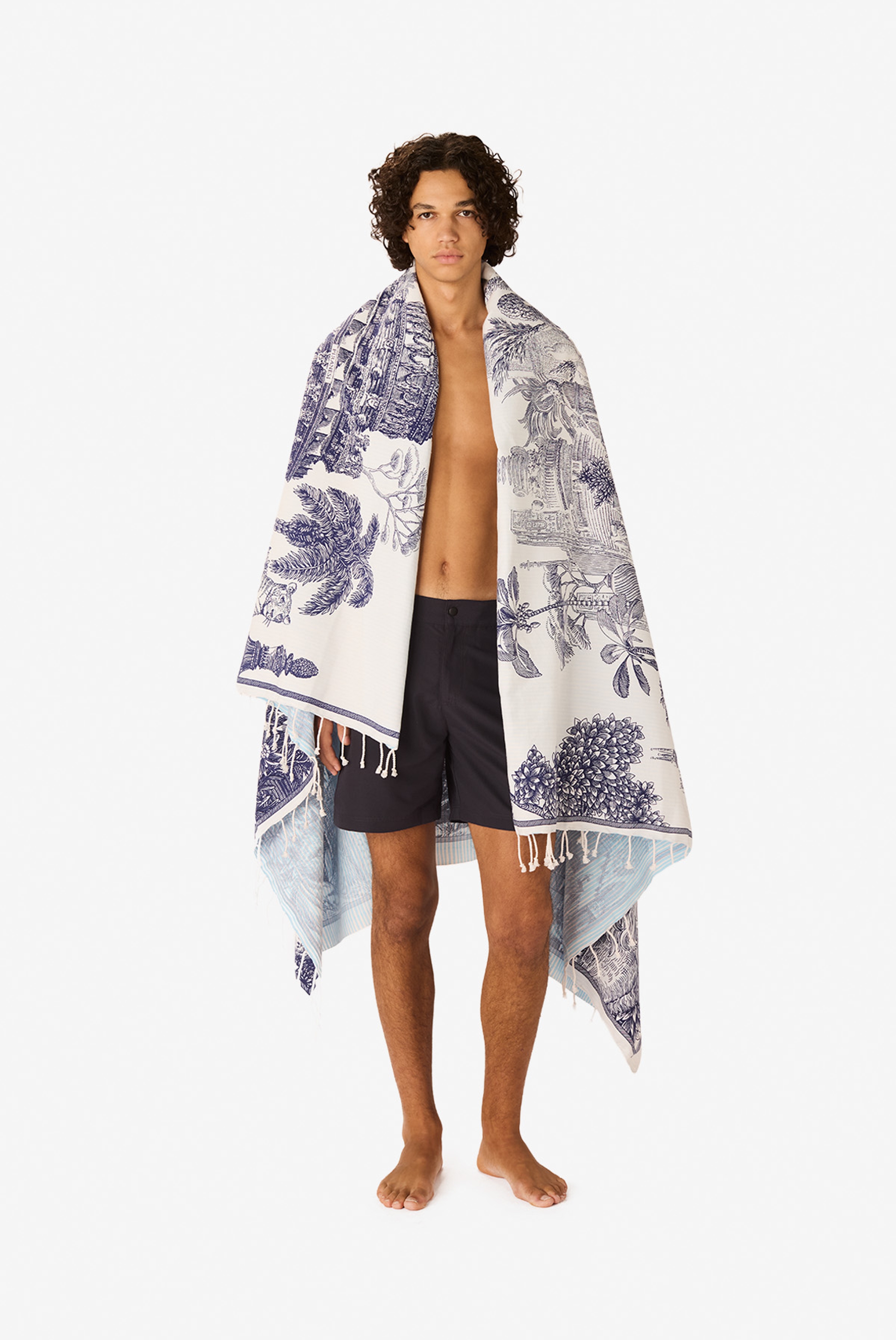 Fouta 140 - Piranesi - Bleu