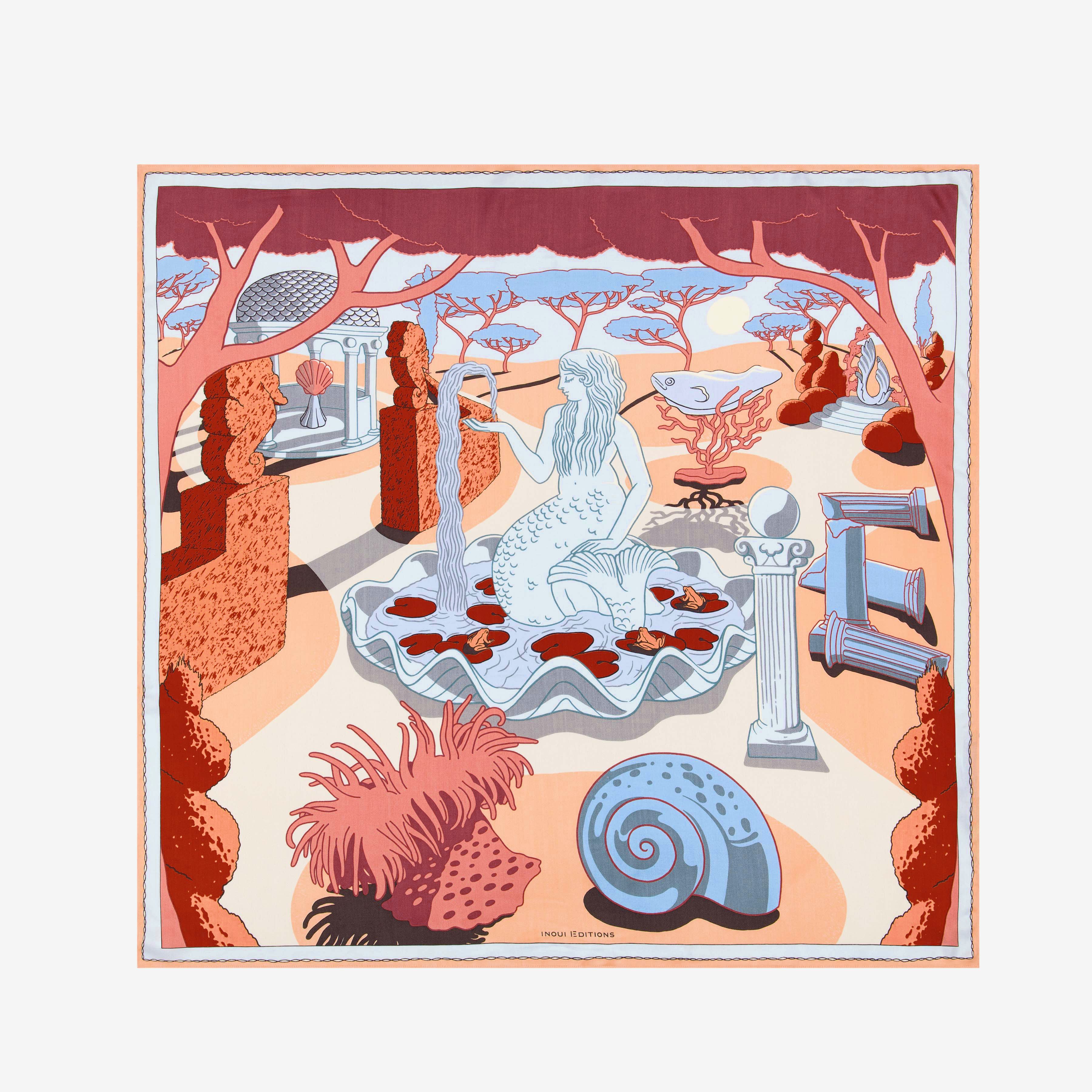 Carré 100 - Jardin - Corail