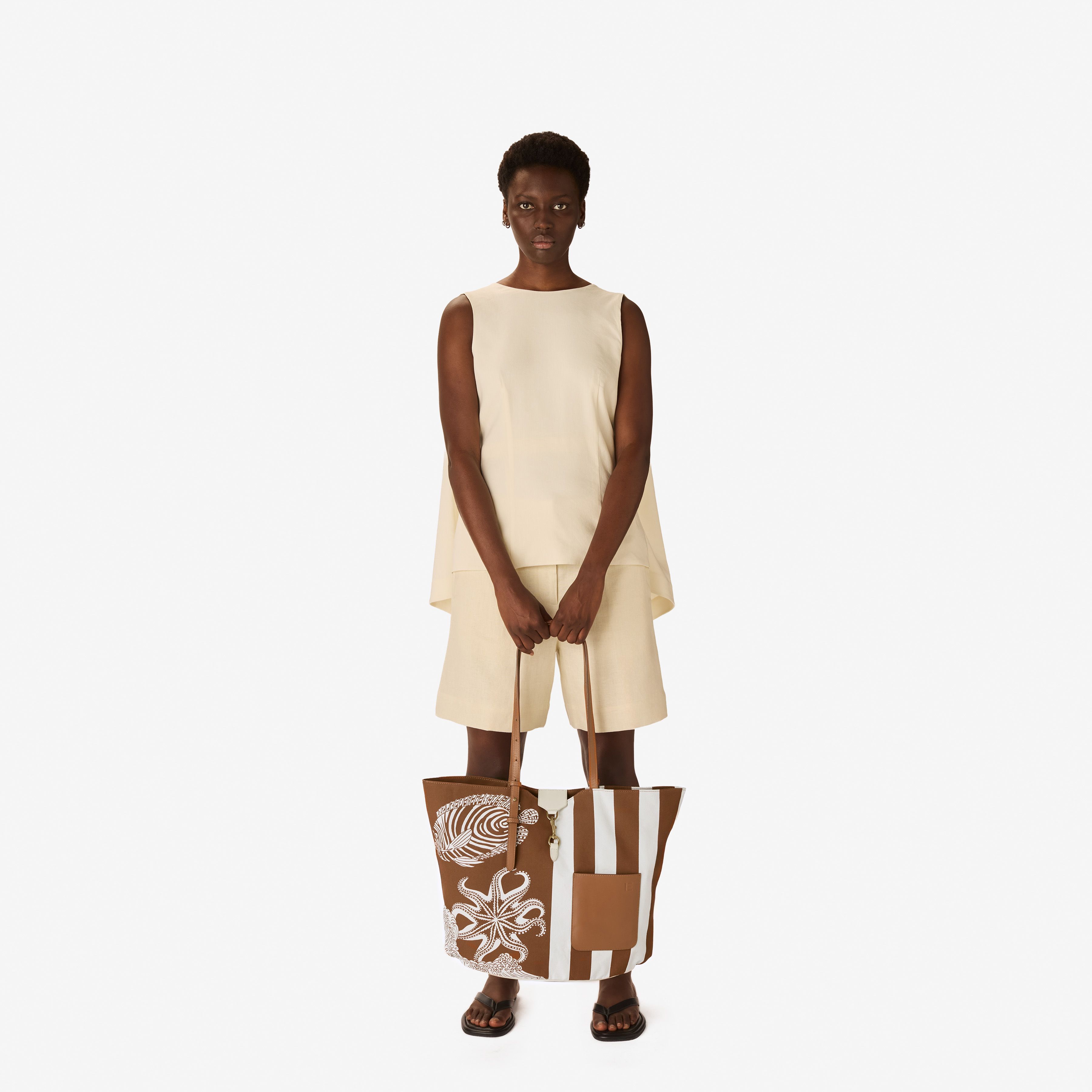 Sac Soft Shopping - Poseidon - Marron