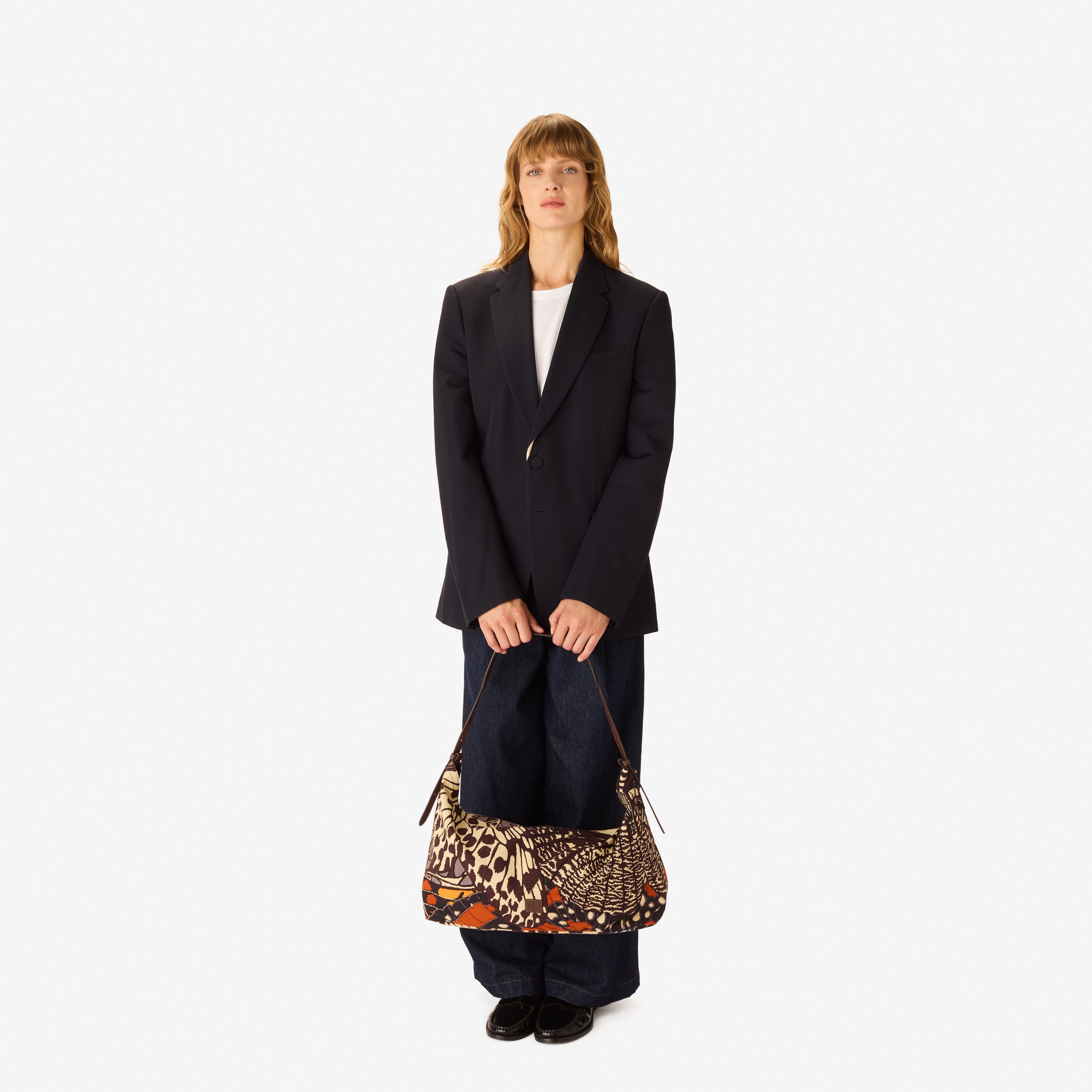 Sac Maxi Campus - Papillons - Naturel
