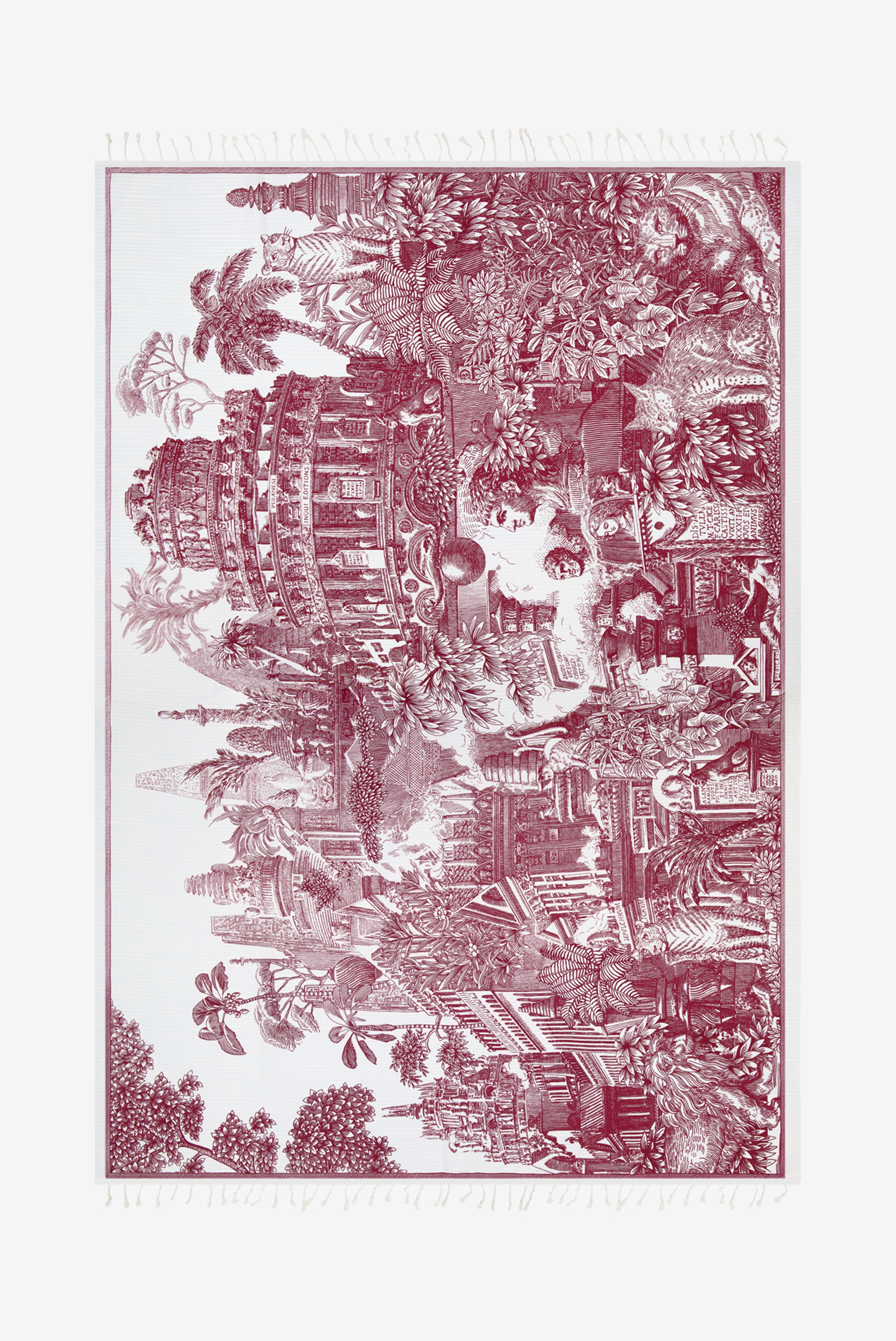 Fouta 140 - Piranesi - Rouge