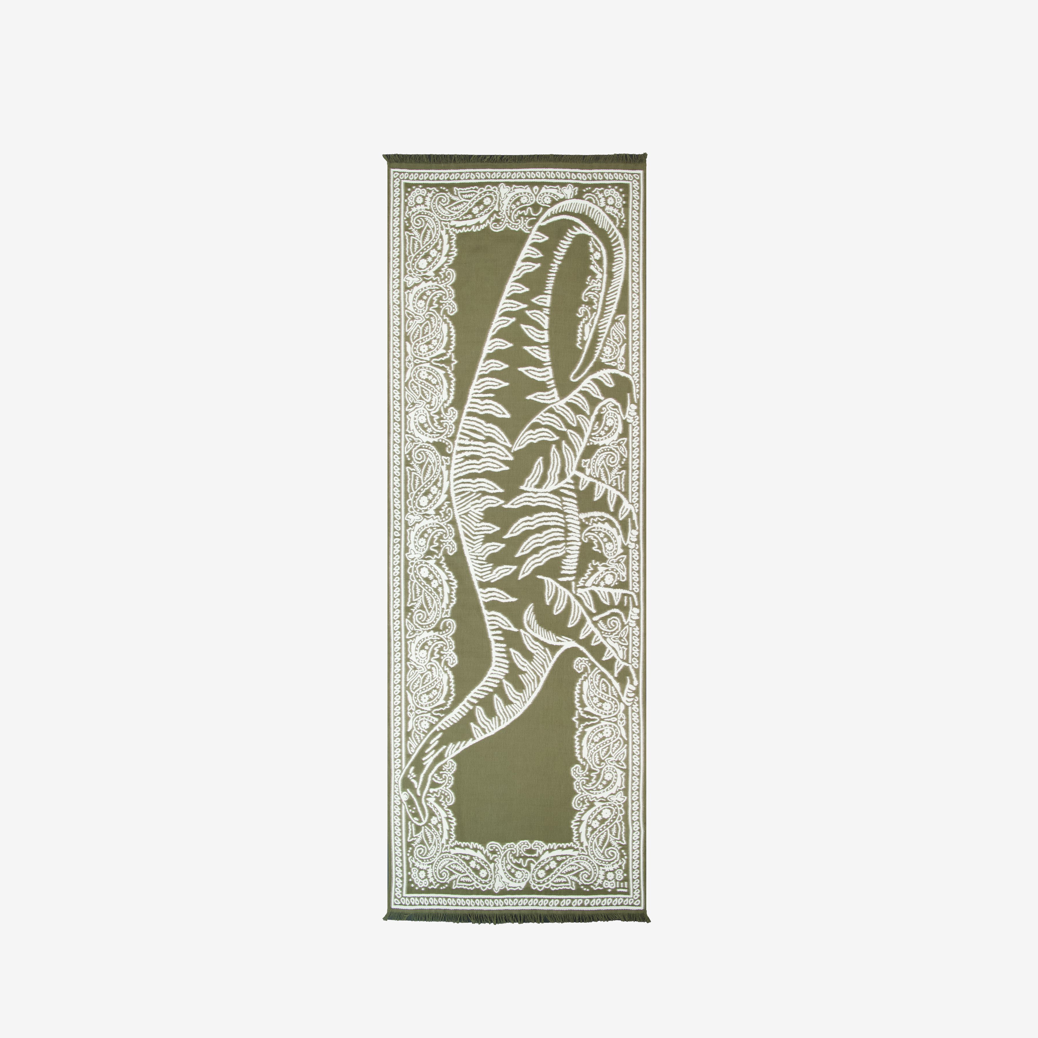 Scarf 70 3D - Dino - Khaki