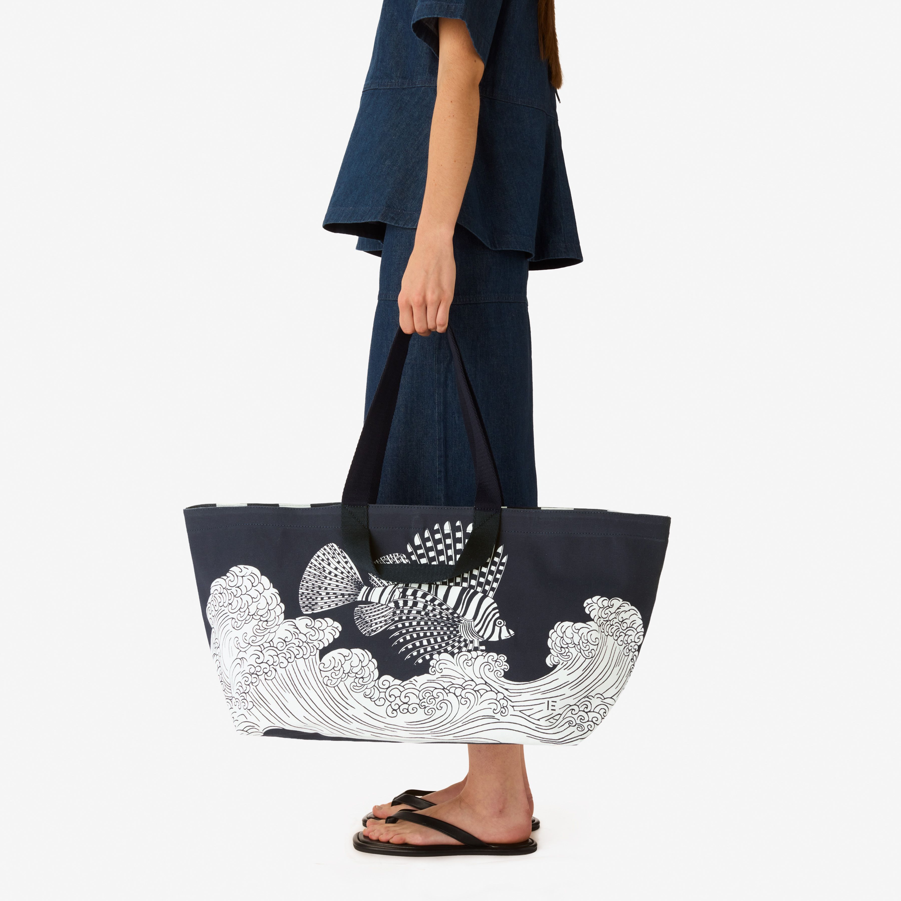 Sac Cabas - Poseidon - Bleu Marine