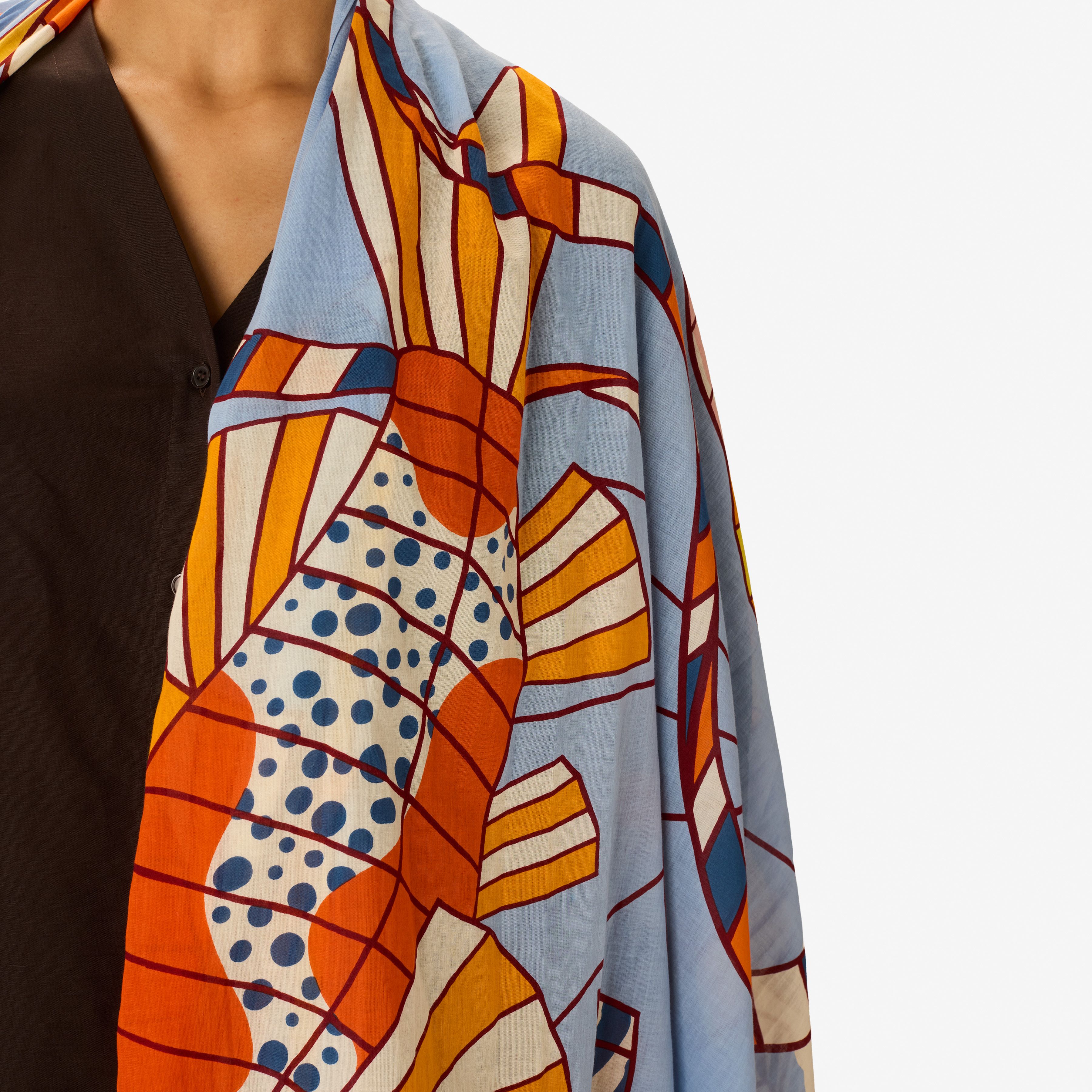 Scarf 100 - Cerfs Volants - Orange