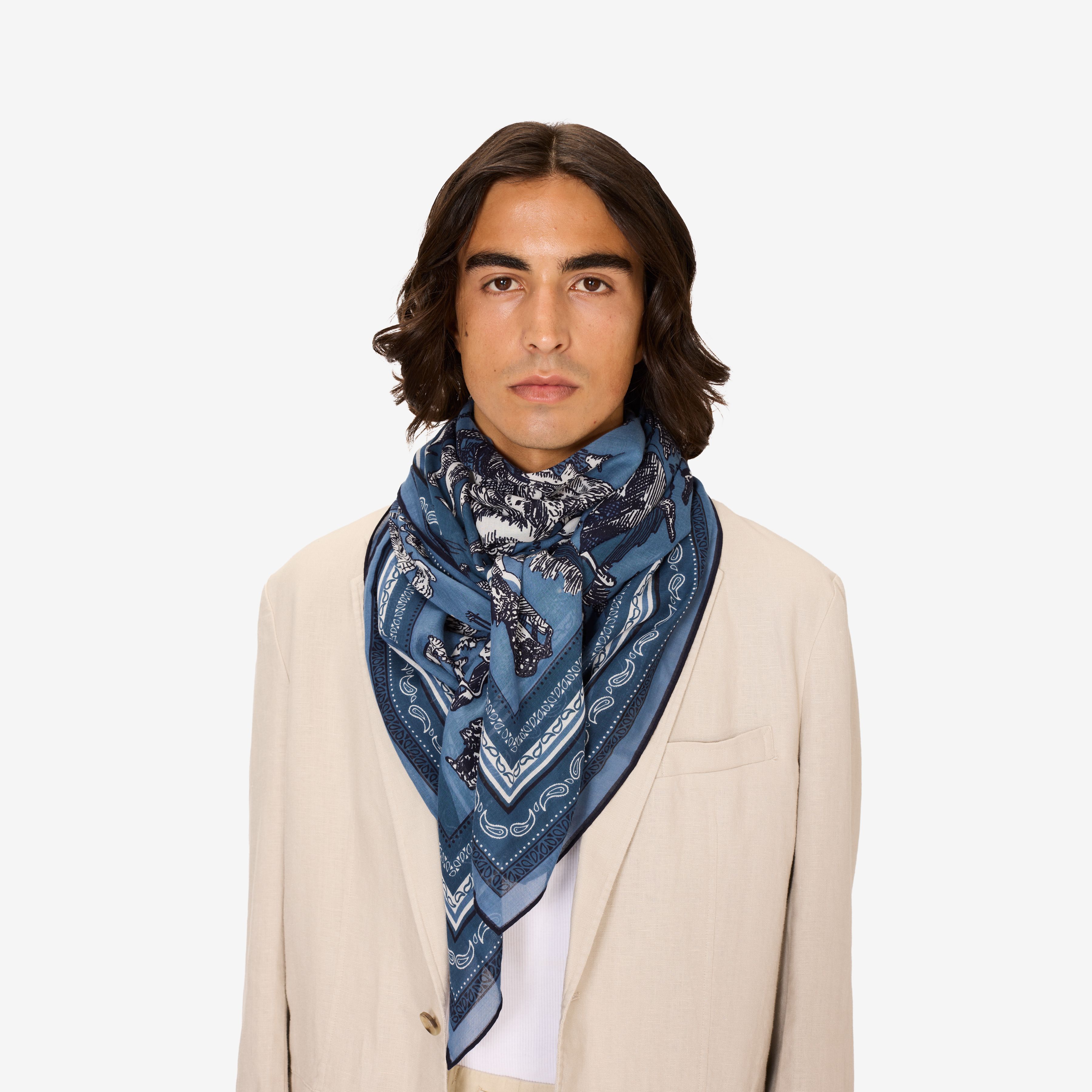 Square 130 - Reverie - Blue