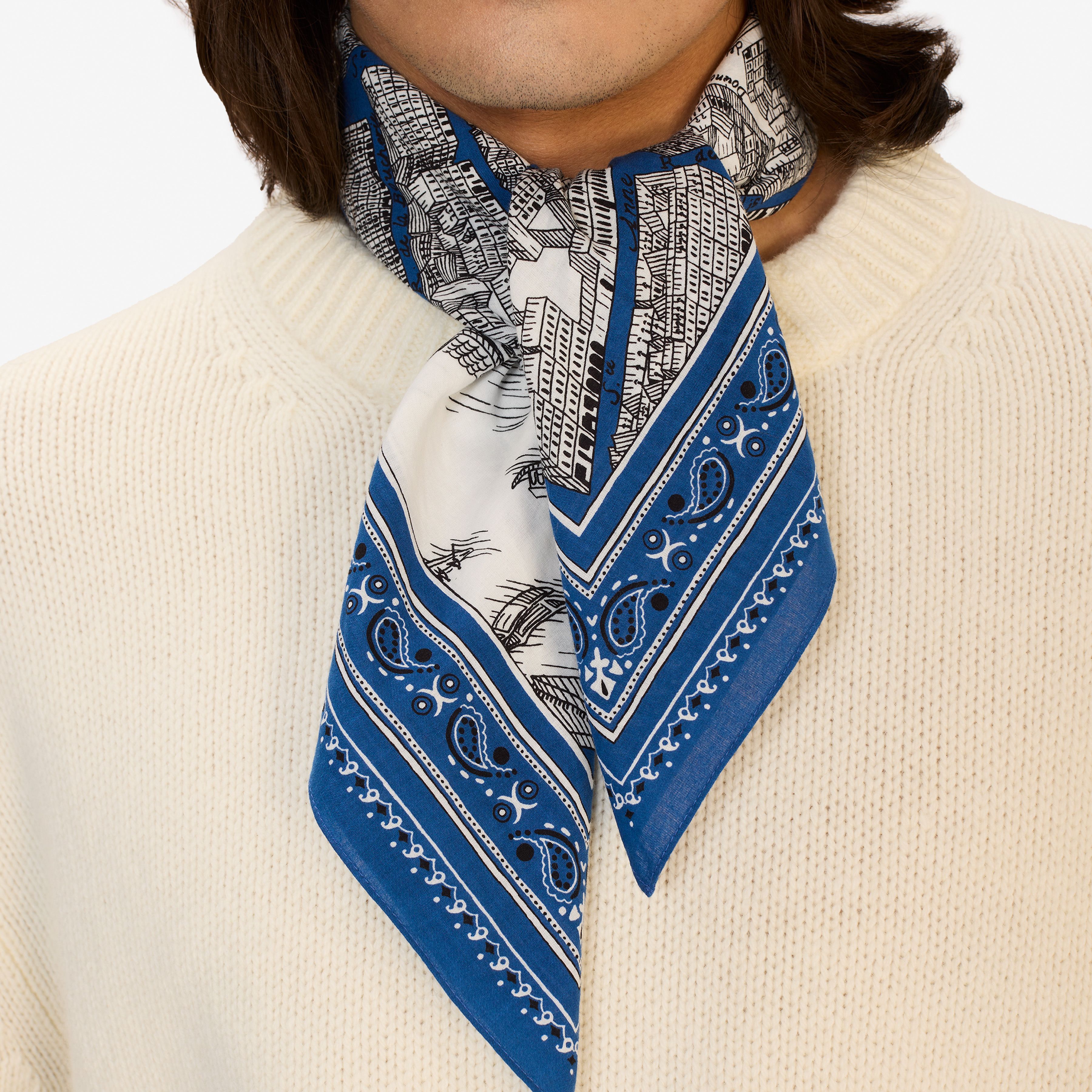 Square 65 - Louvre - Blue