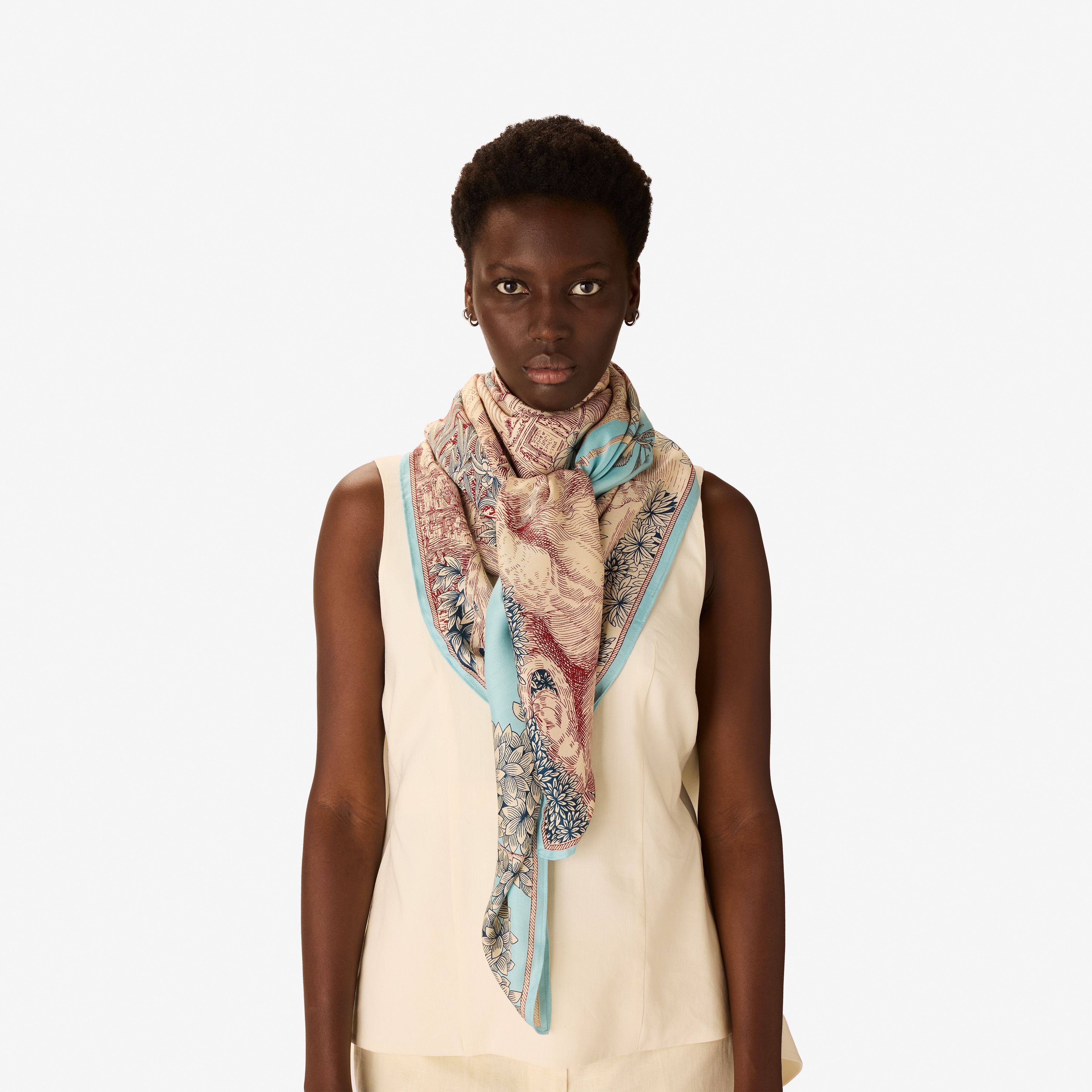 Carré 130 - Piranesi - Turquoise