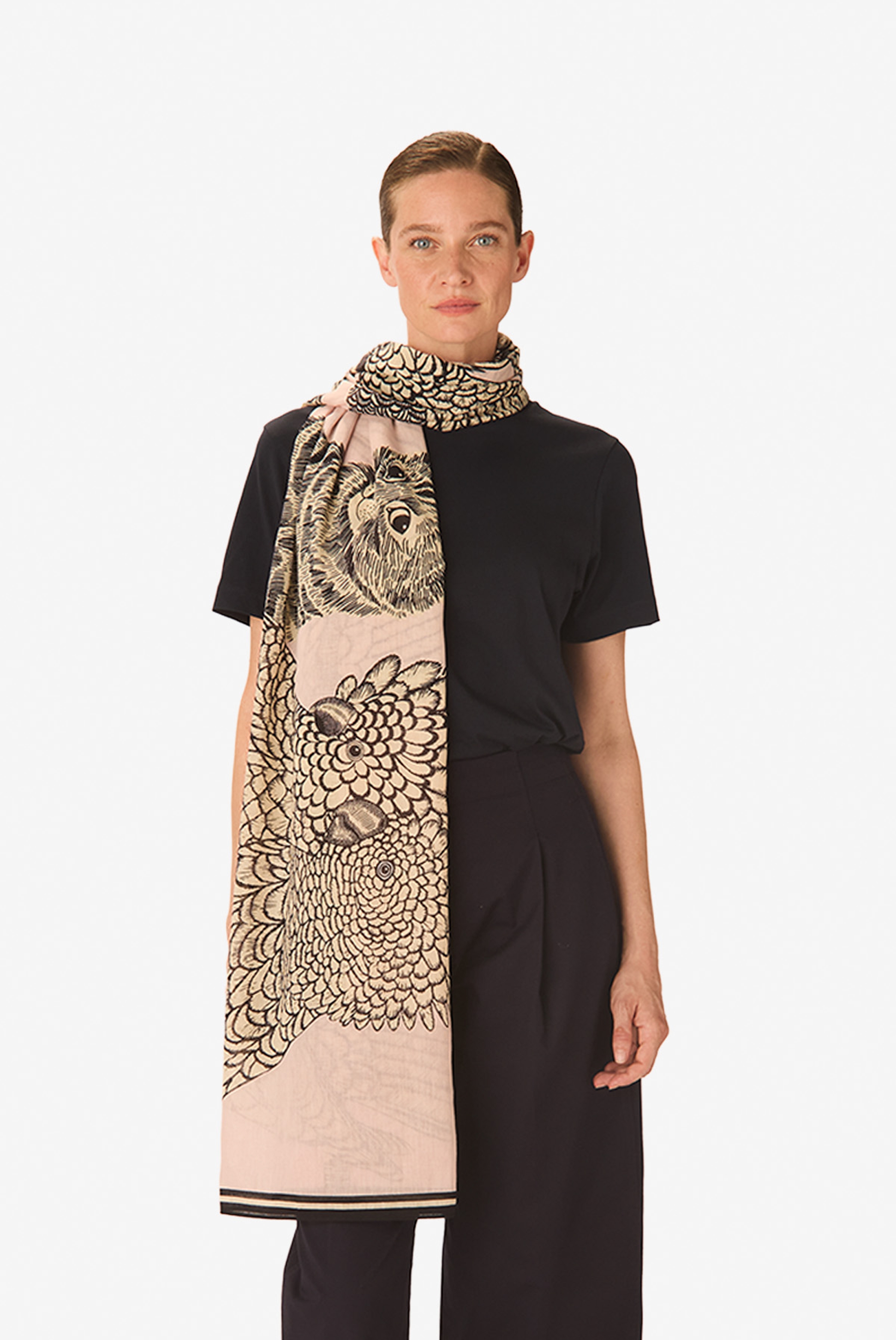 Écharpe 100 - Caracat - Nude