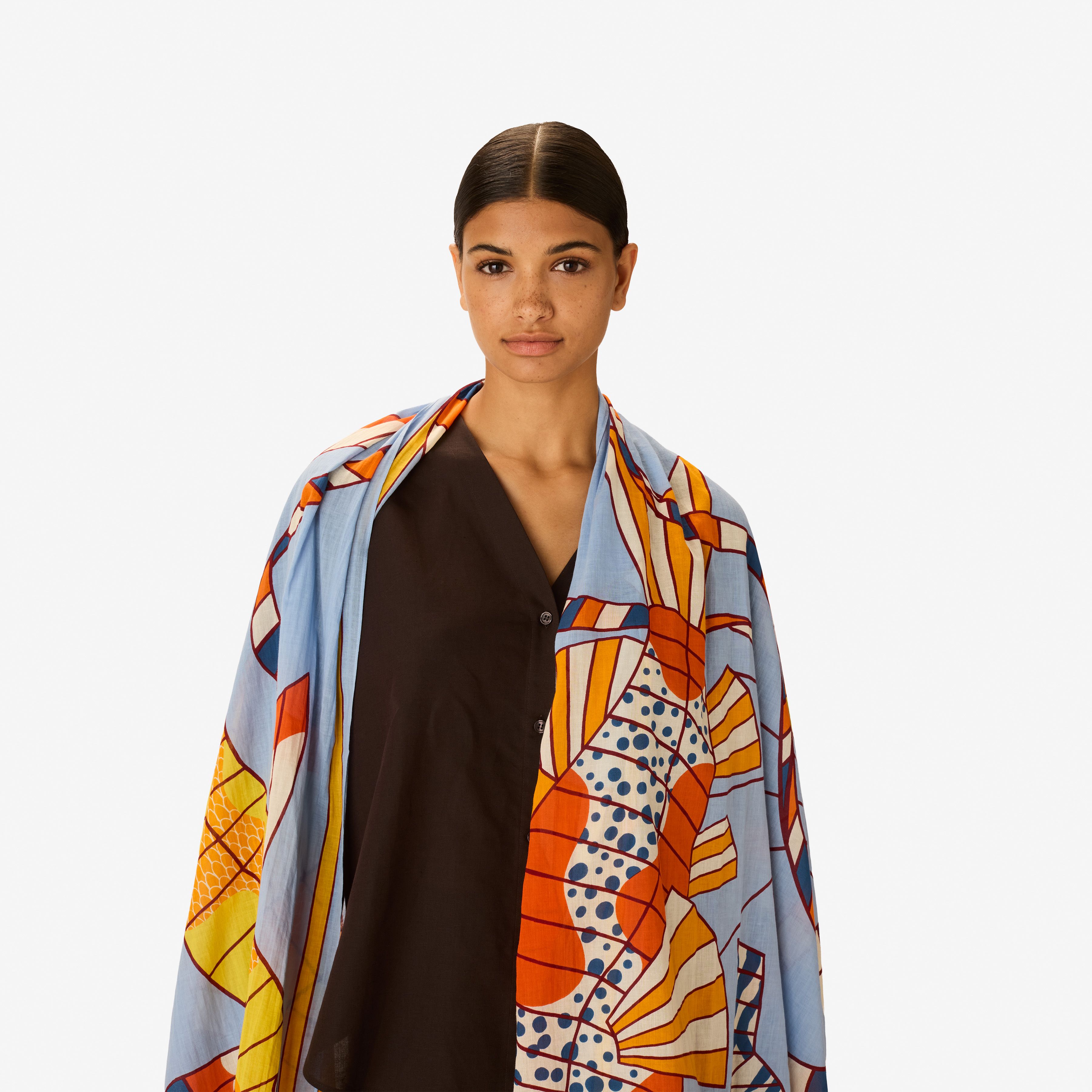 Scarf 100 - Cerfs Volants - Orange