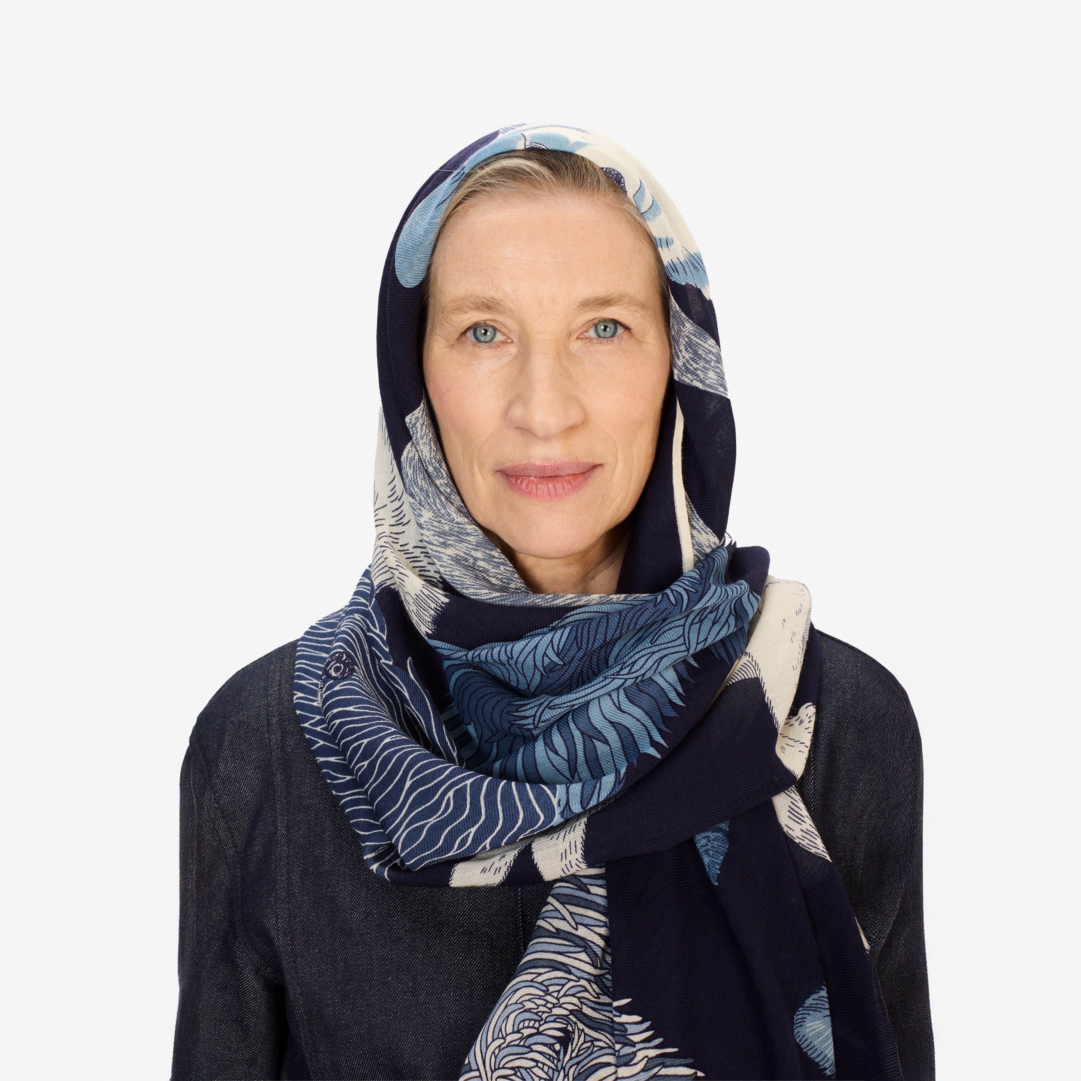 Scarf 100 - Toutou - Navy