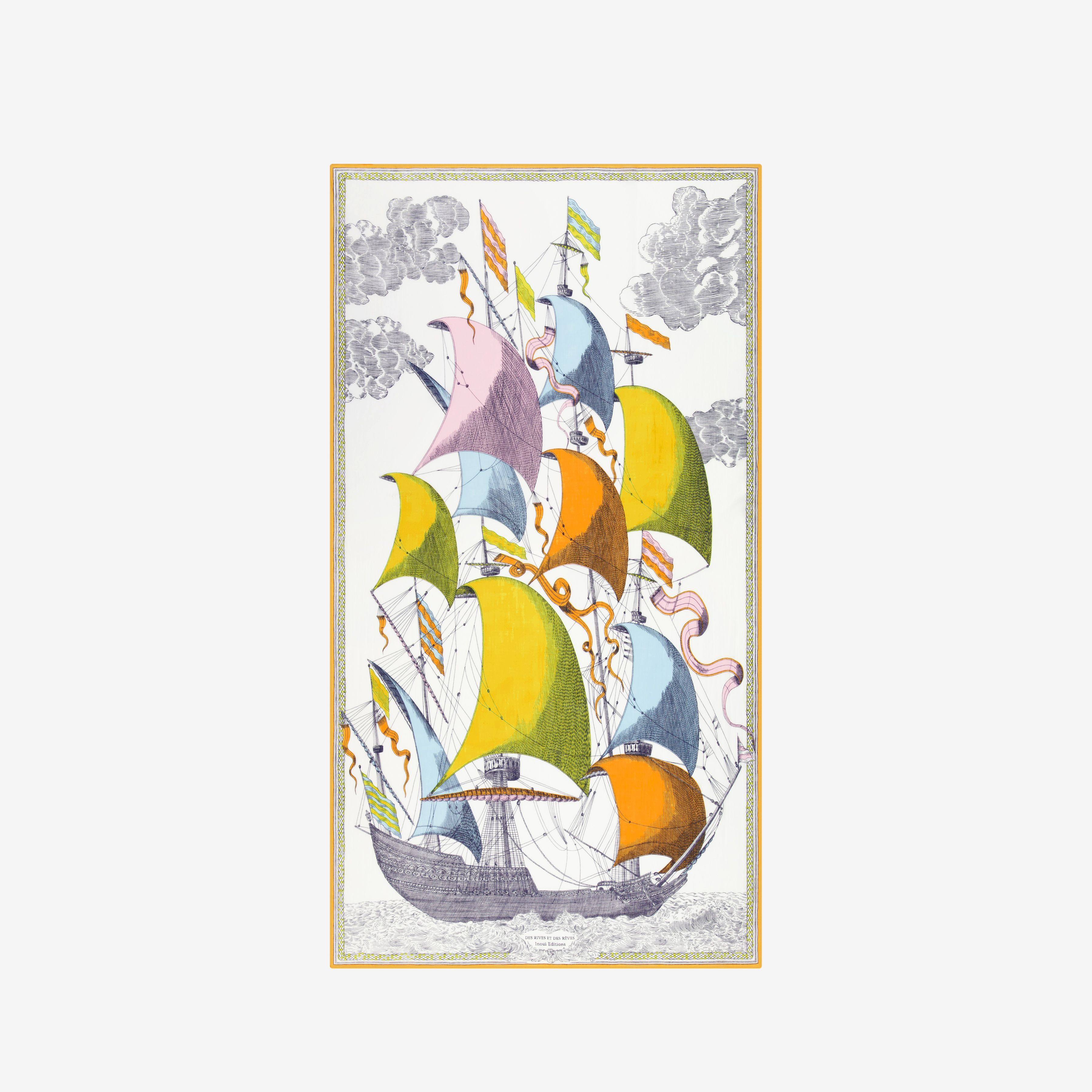 Ciarpe 100 - Des Rives et des Reves - Multicolore