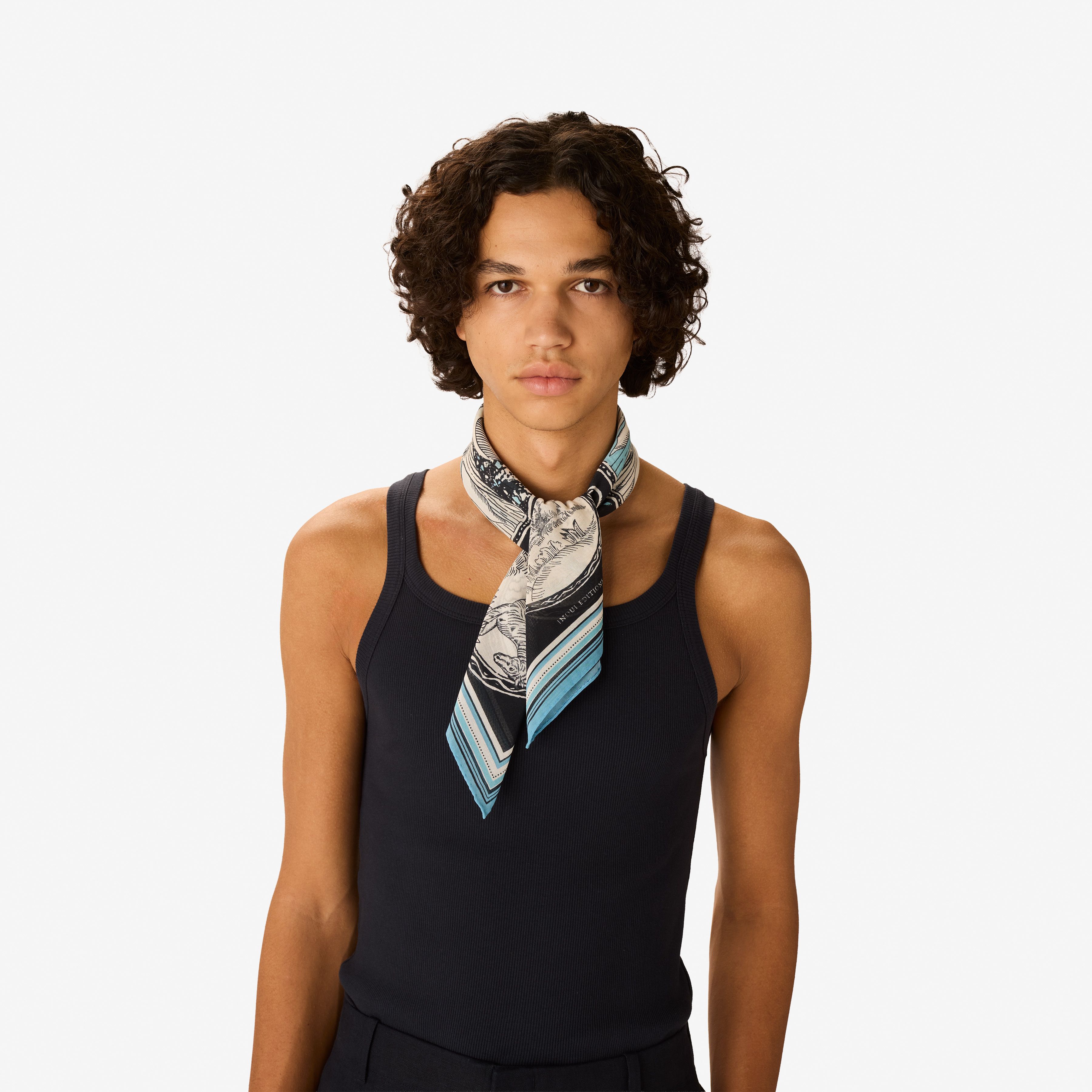 Square 70 Cotton - Chance Inoui - Navy