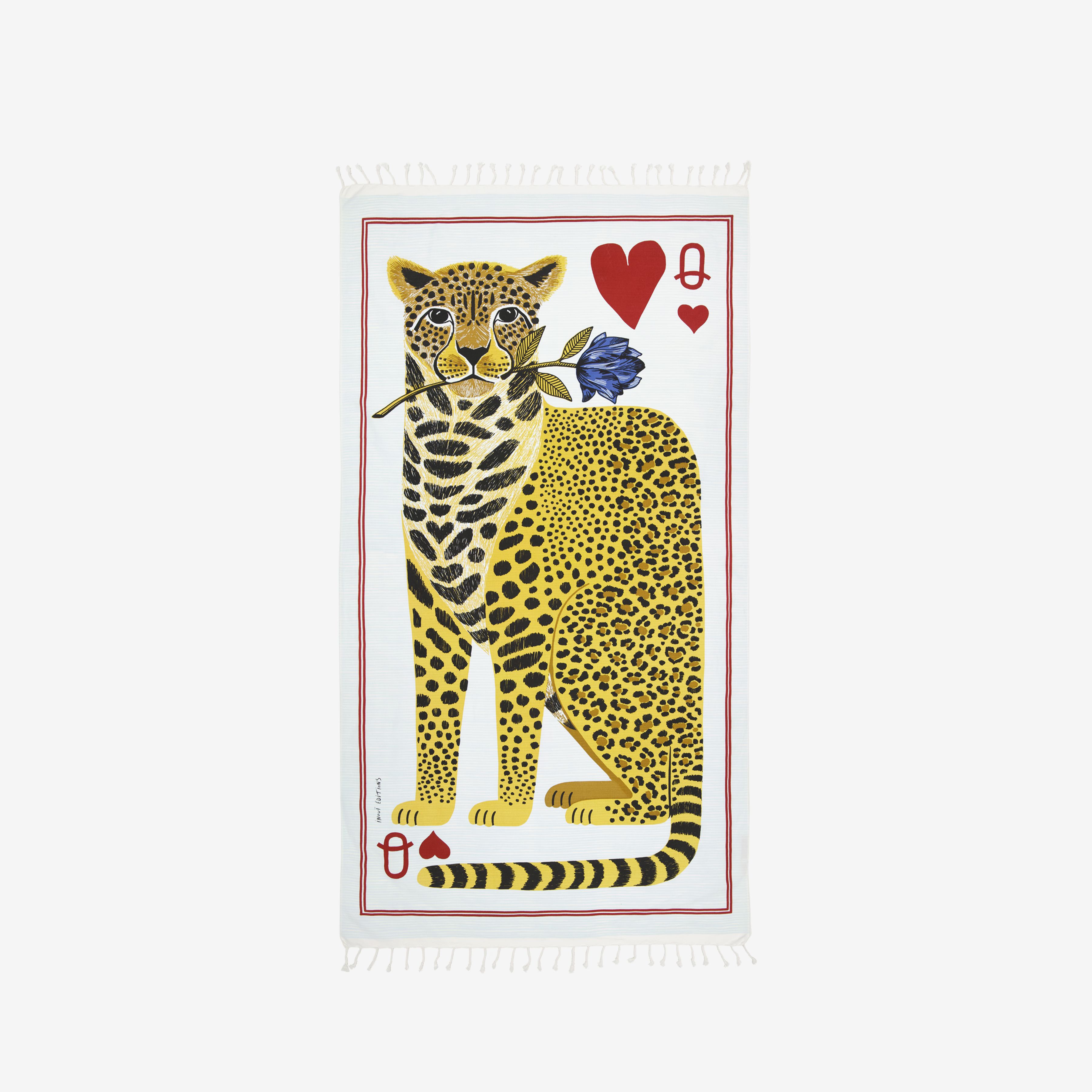 Fouta 100 - Queen - Jaune