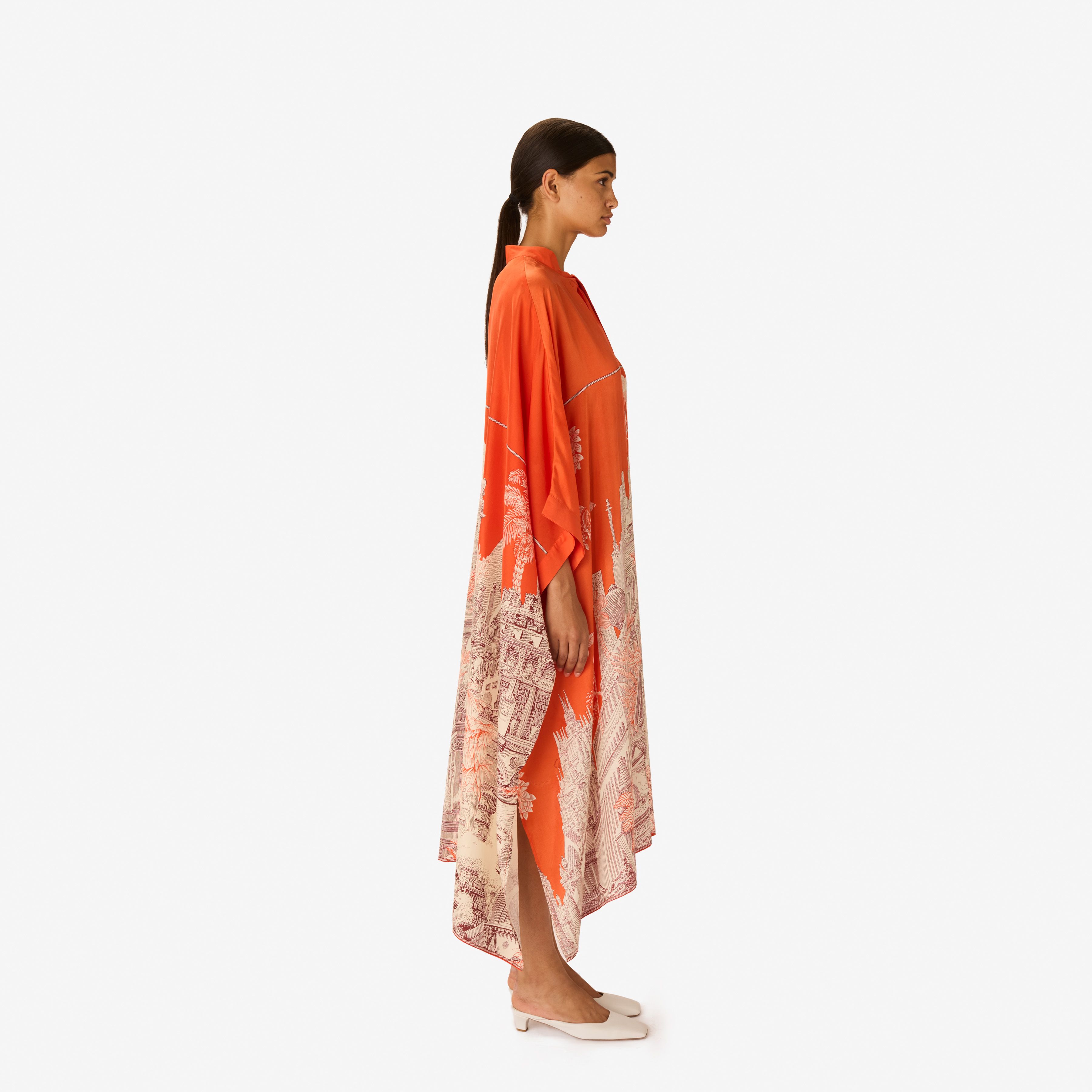 Kaftan Long - Piranesi - Orange