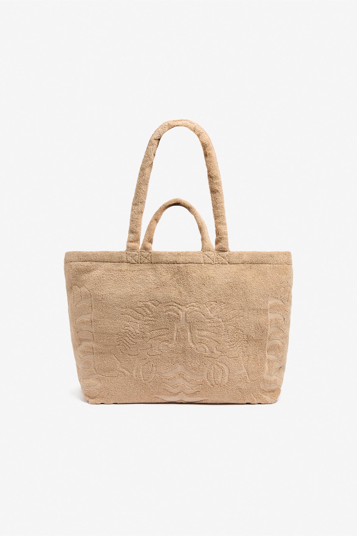 Terry Maxi Shopper Bag - Baldo - Sand