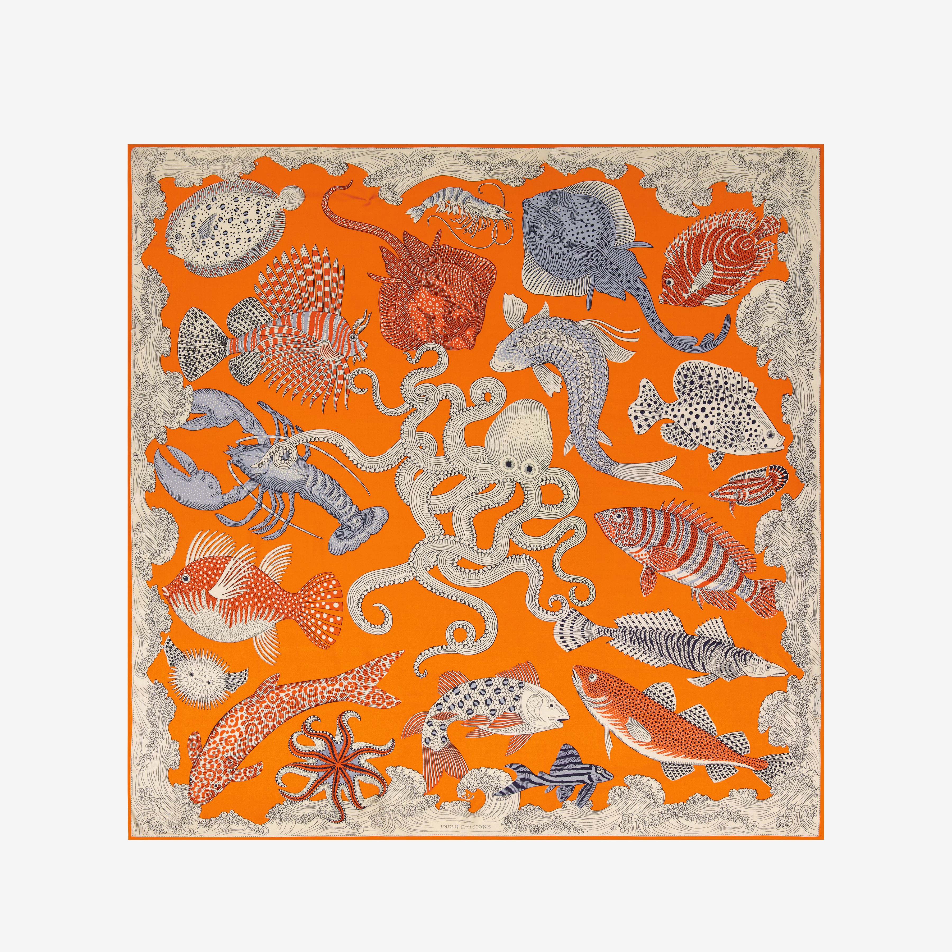 Square 130 - Poseidon - Orange
