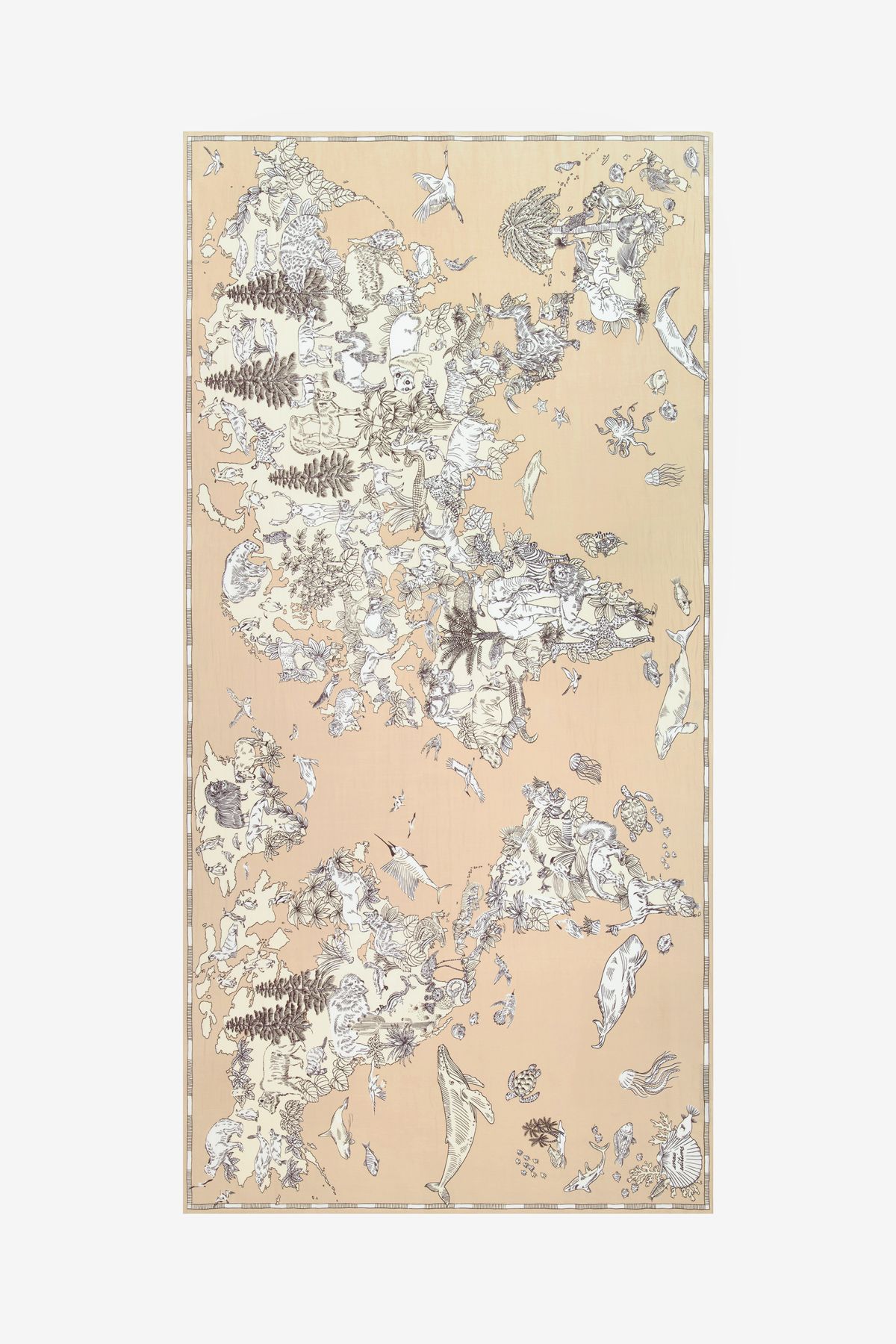 Écharpe 100 - Atlas - Naturel