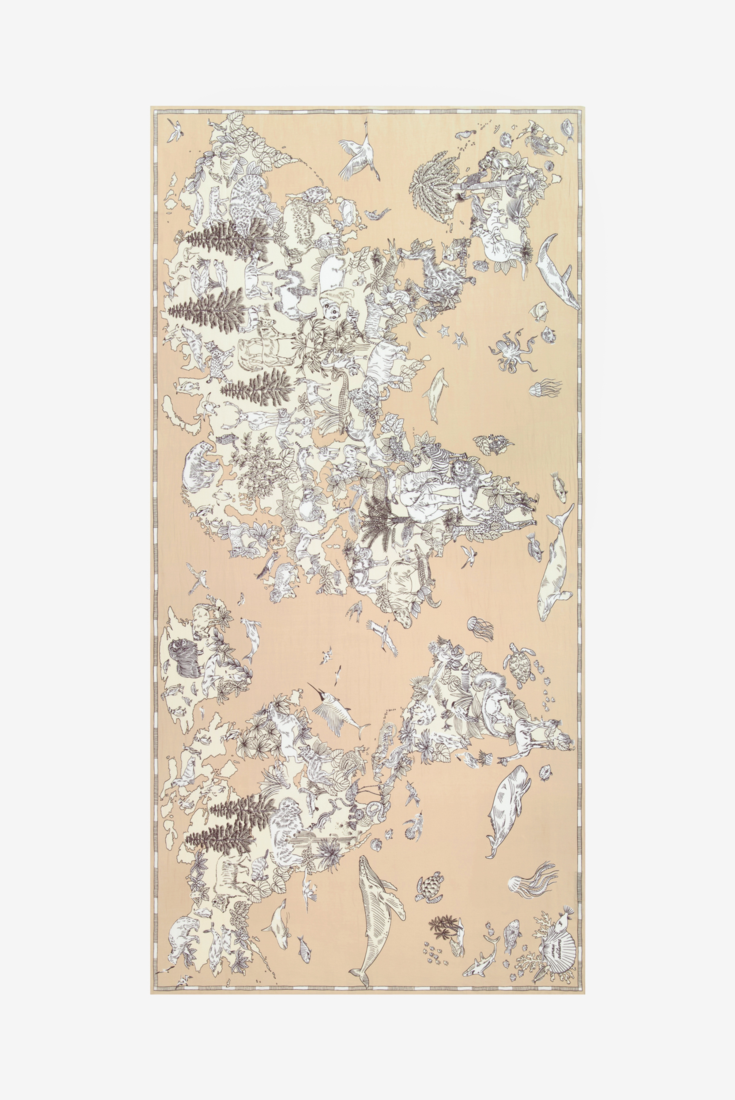 Écharpe 100 - Atlas - Naturel