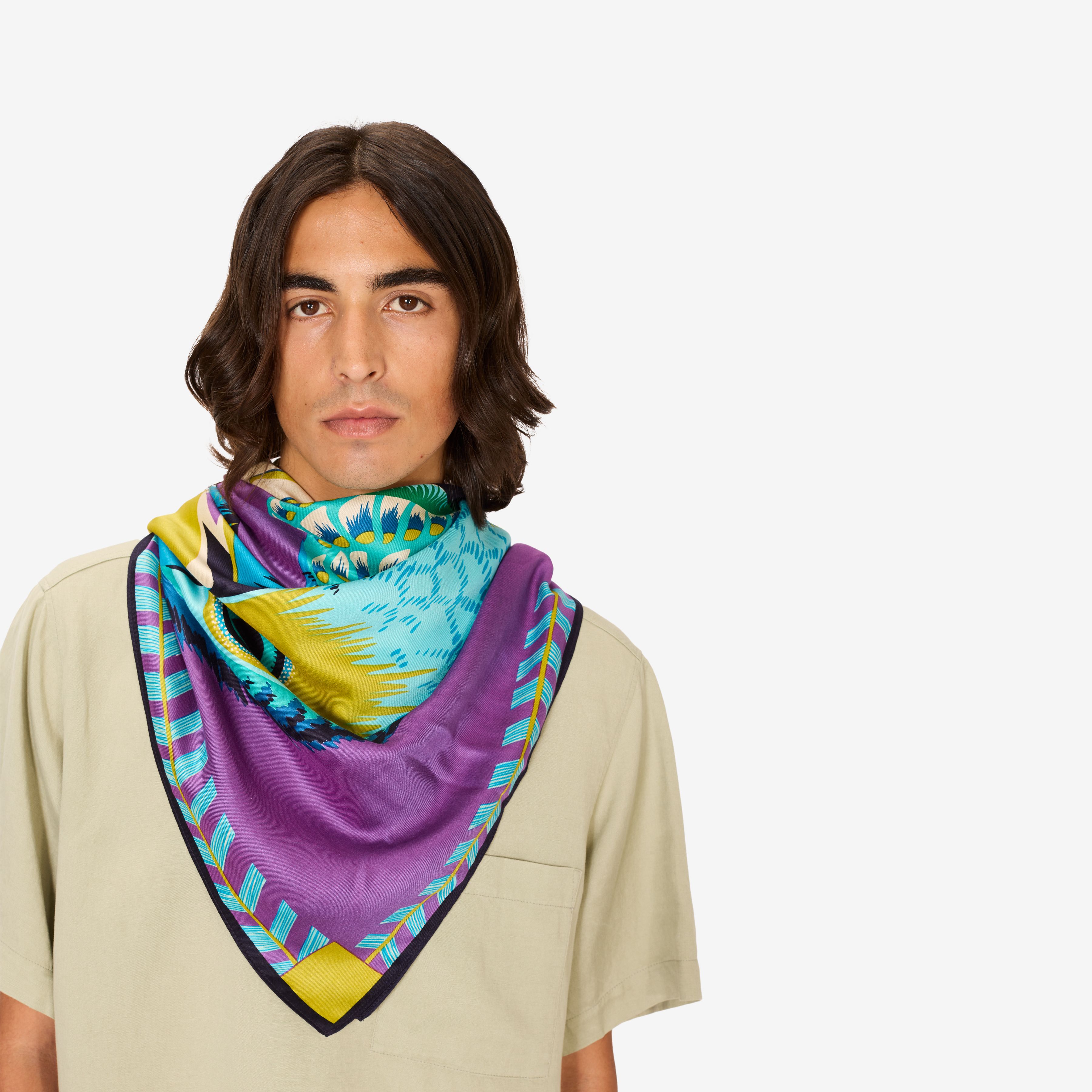 Square 130 - Toucan - Purple