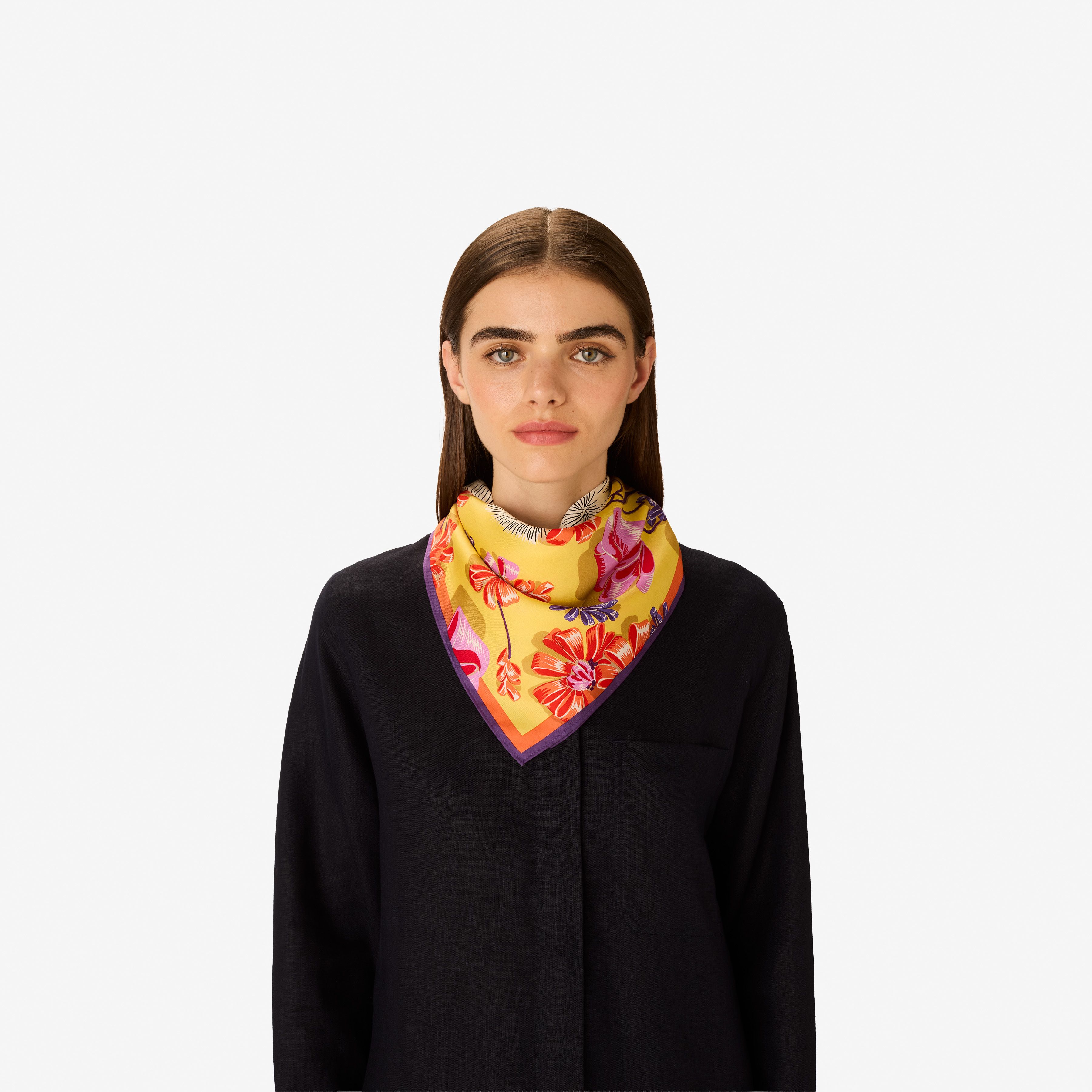 Carré 65 - Toutou - Jaune