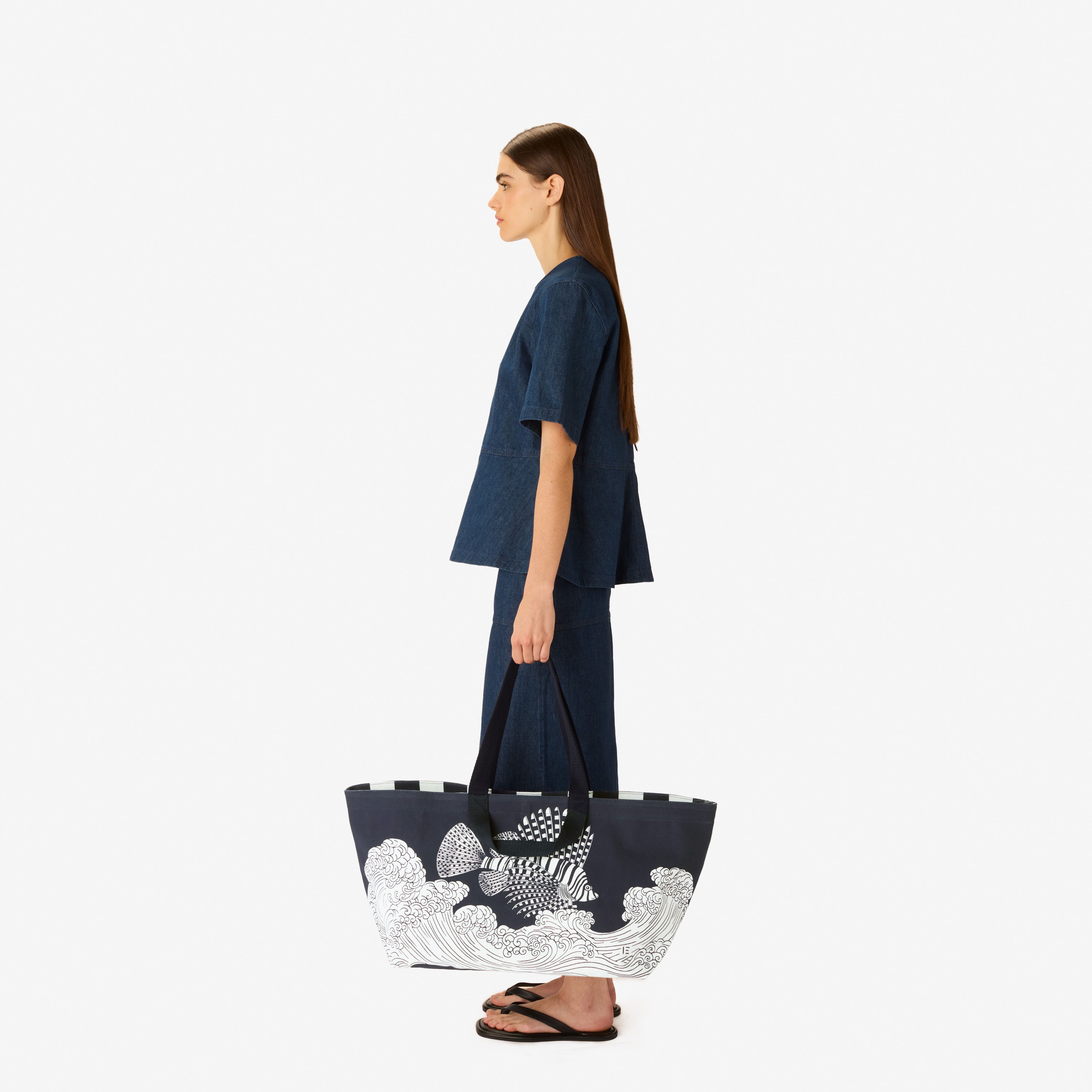 Sac Cabas - Poseidon - Bleu Marine