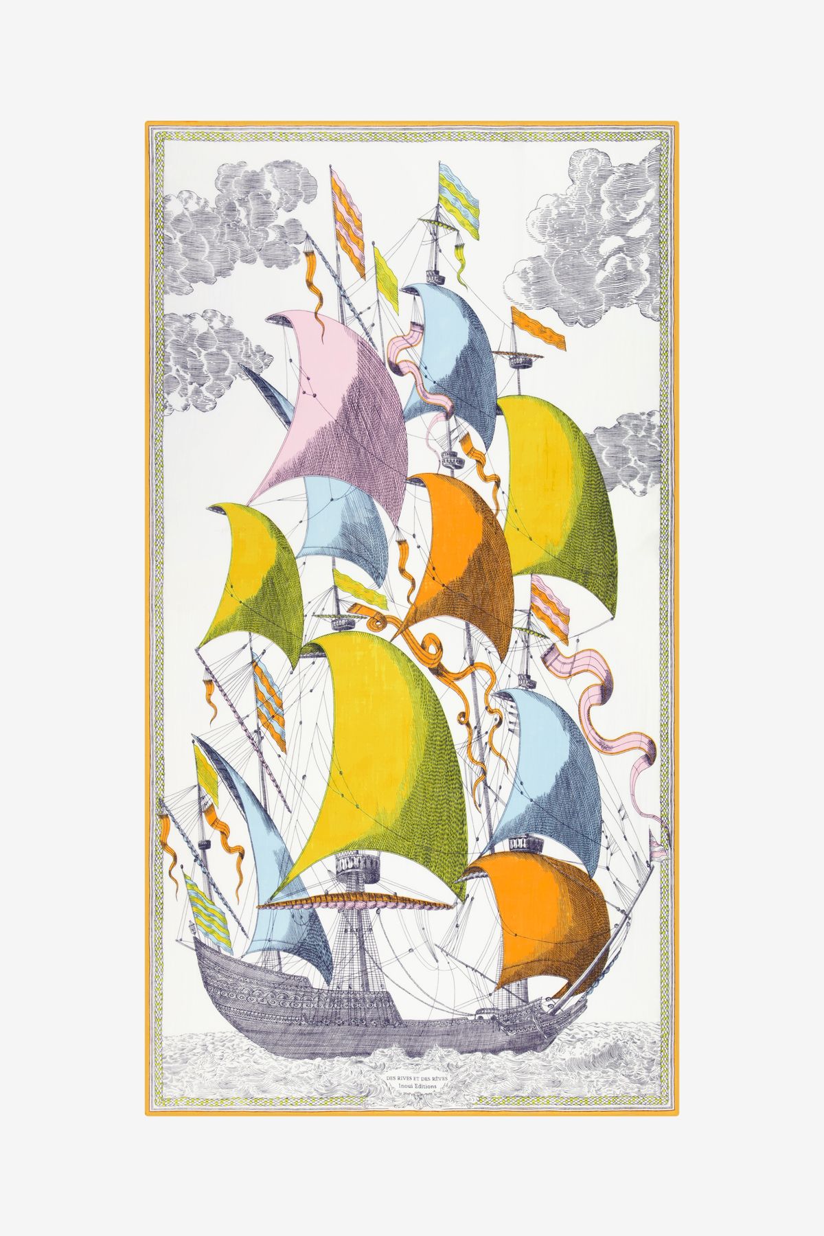 Écharpe 100 - Des Rives et des Reves - Multicolore