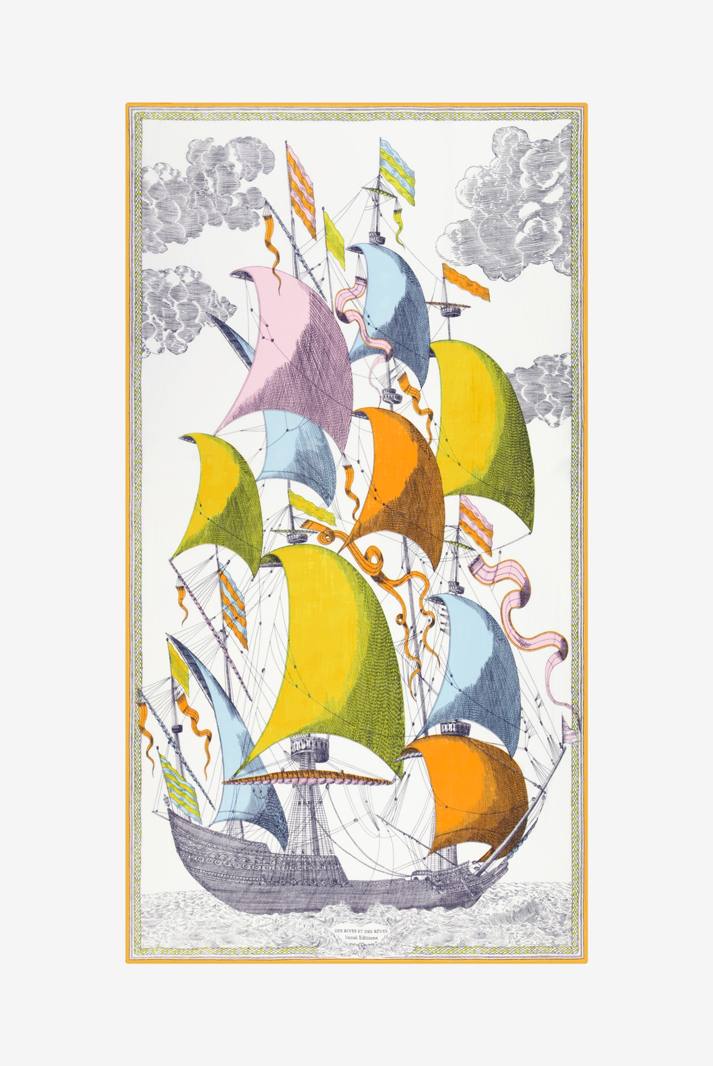 Écharpe 100 - Des Rives et des Reves - Multicolore