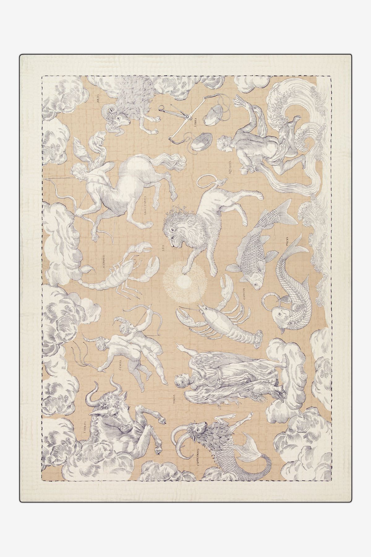 Edredon 140 - Astrologie - Beige