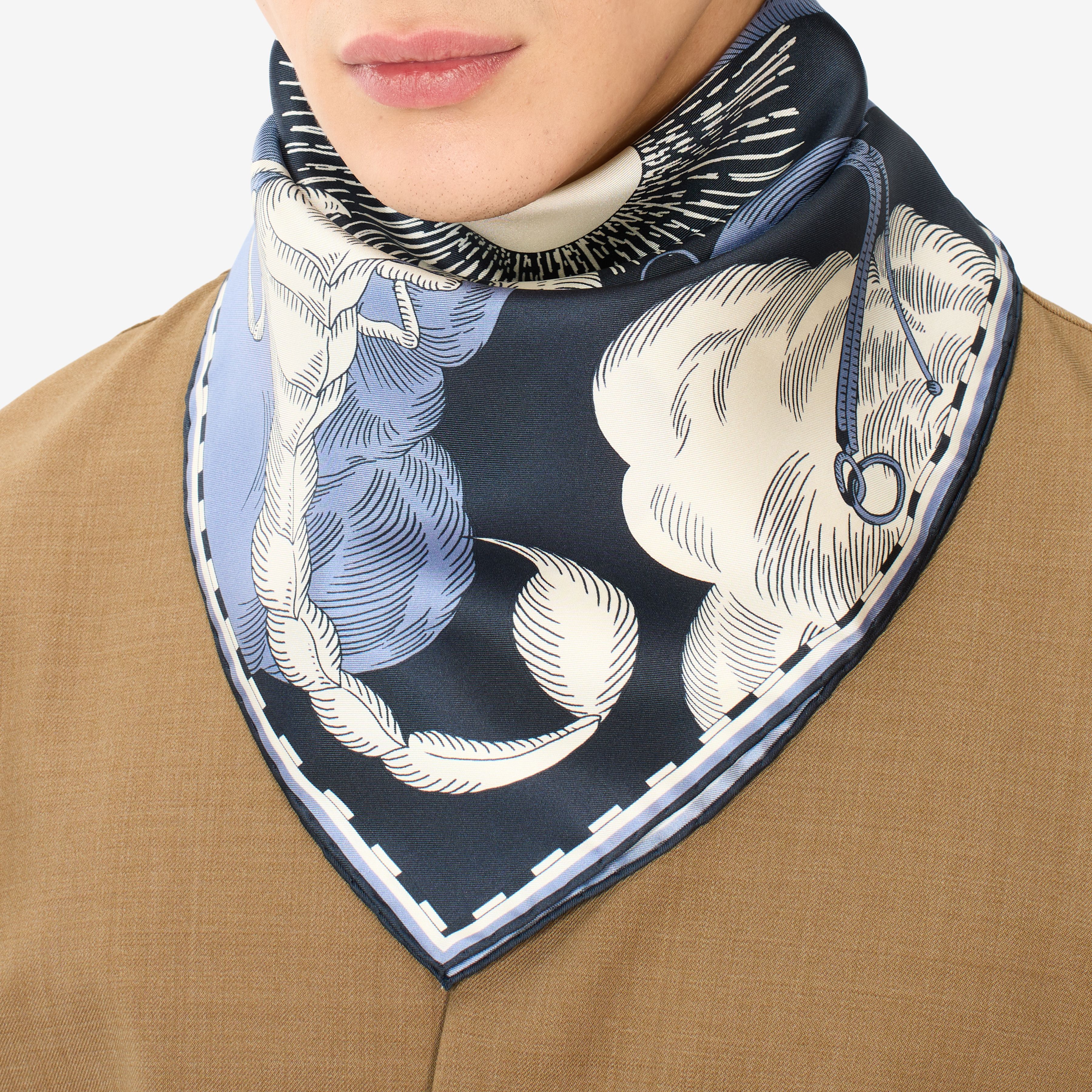 Carré 65 - Astro Scorpius - Bleu