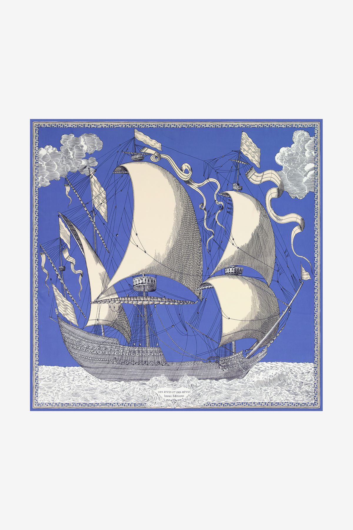 Carré 130 - Des Rives Et Des Reves - Bleu