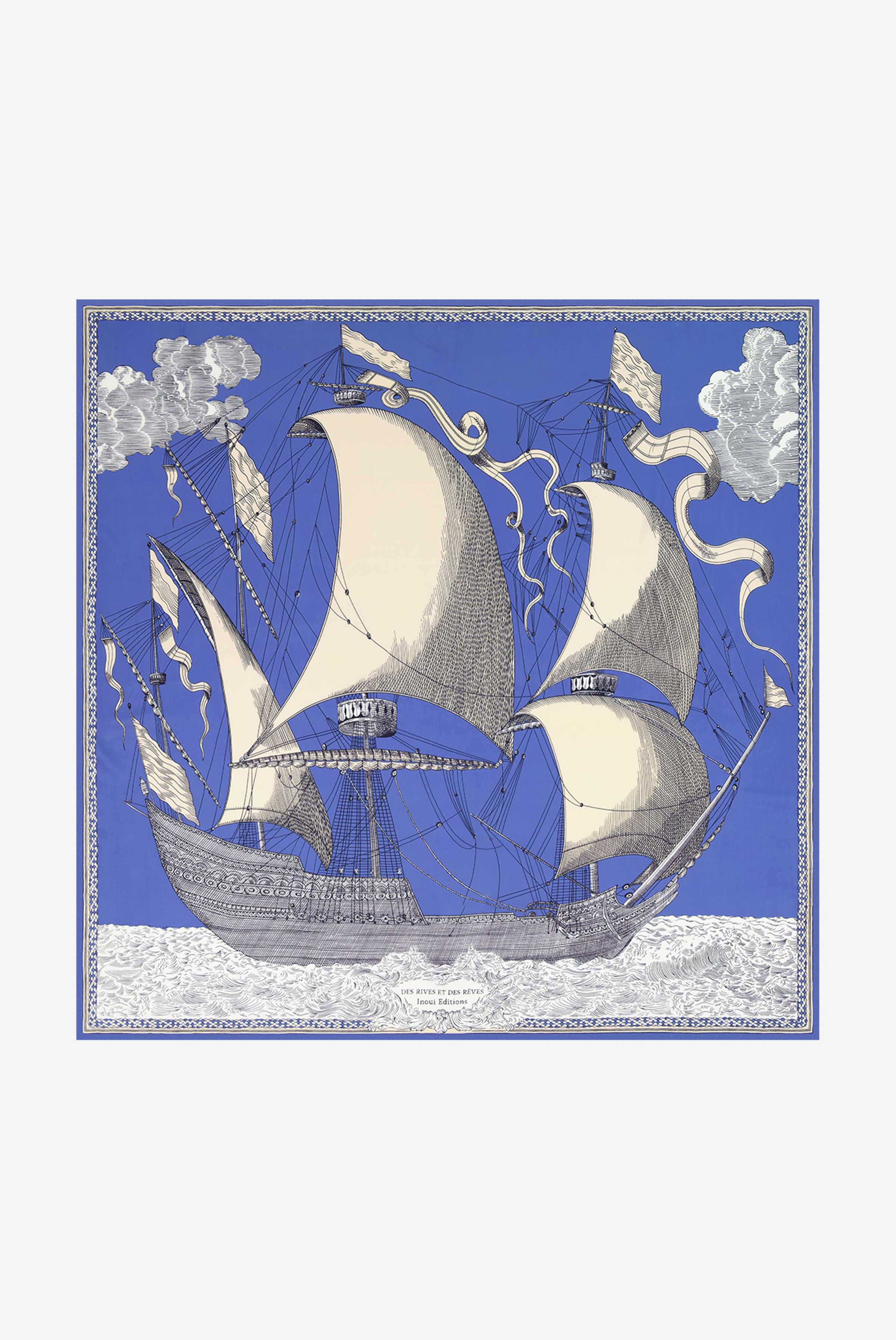 Carré 130 - Des Rives Et Des Reves - Bleu