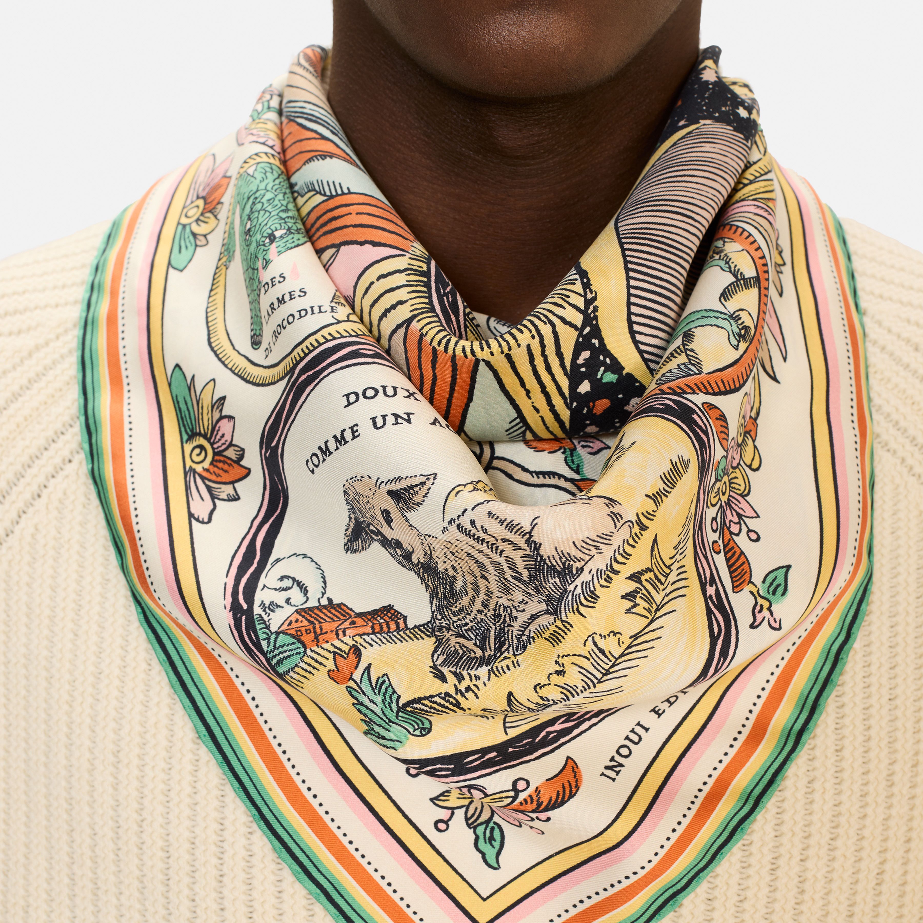 Quadratisches 70 - Chance Inoui - Bunt