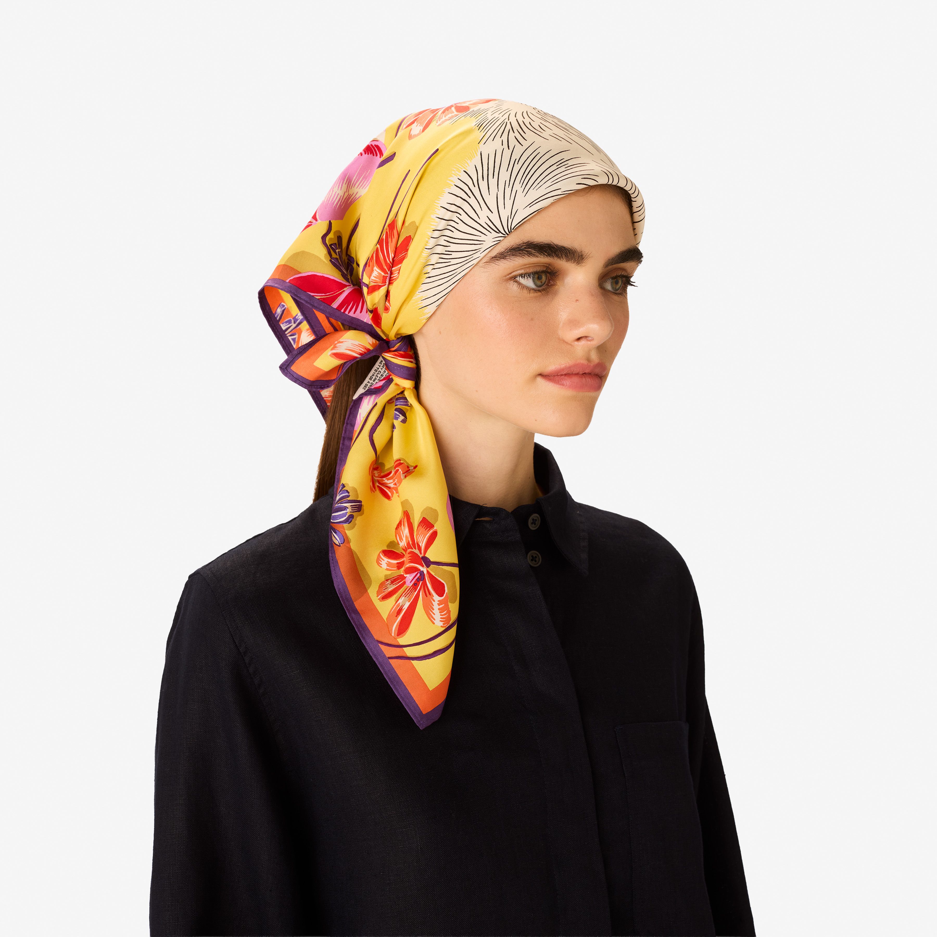 Carré 65 - Toutou - Jaune