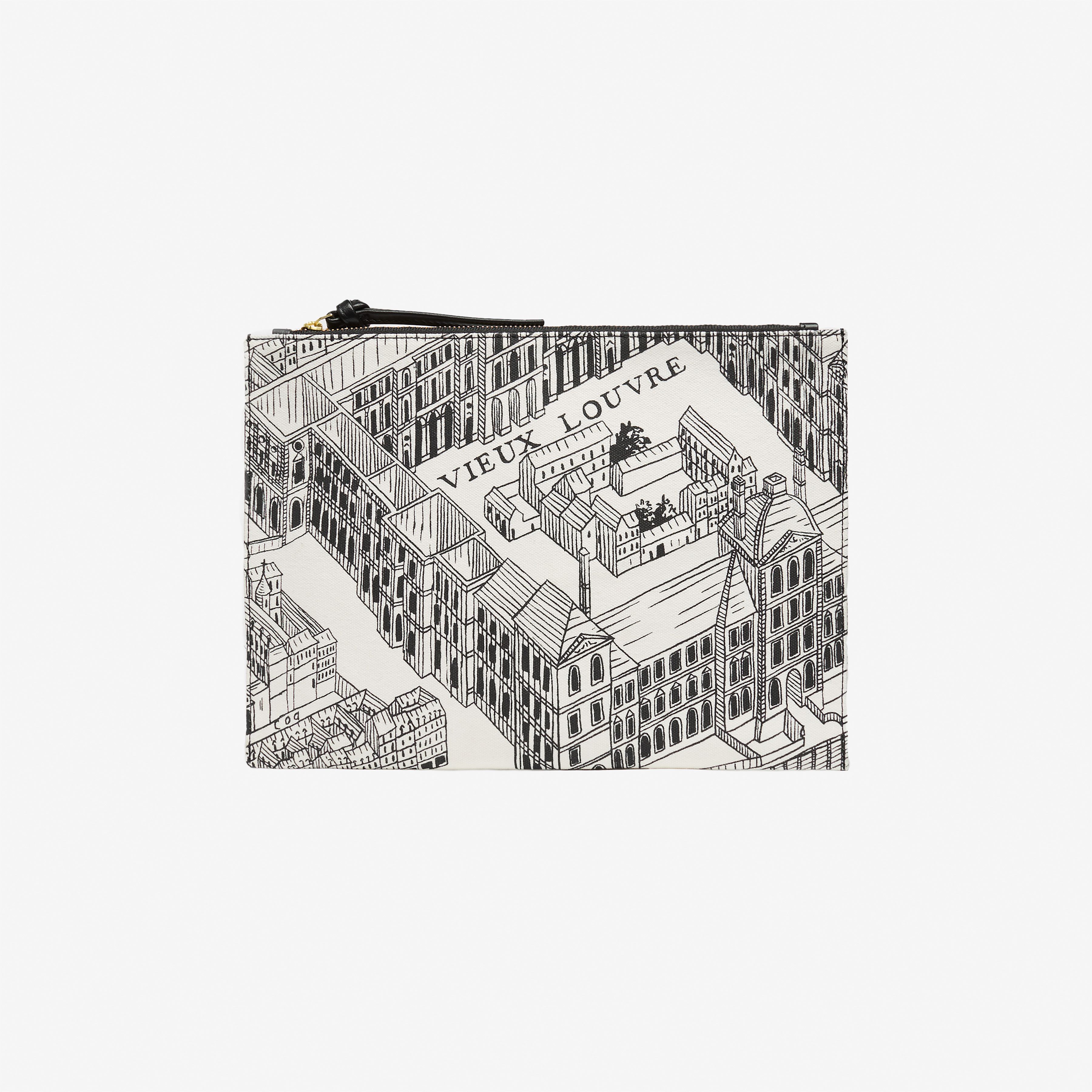 Pouch - Louvre - Black