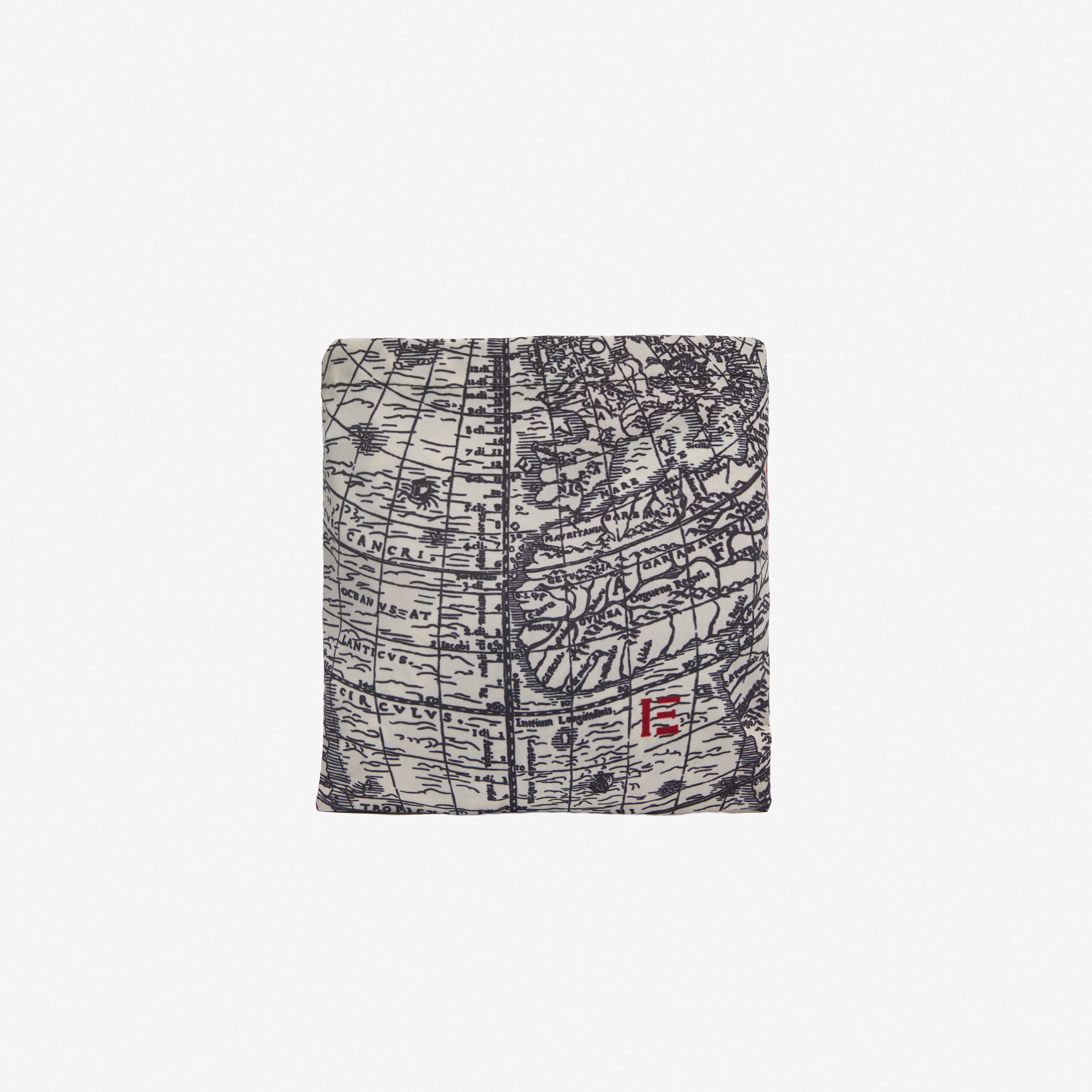 Shopper Bag - Mappemonde - Red