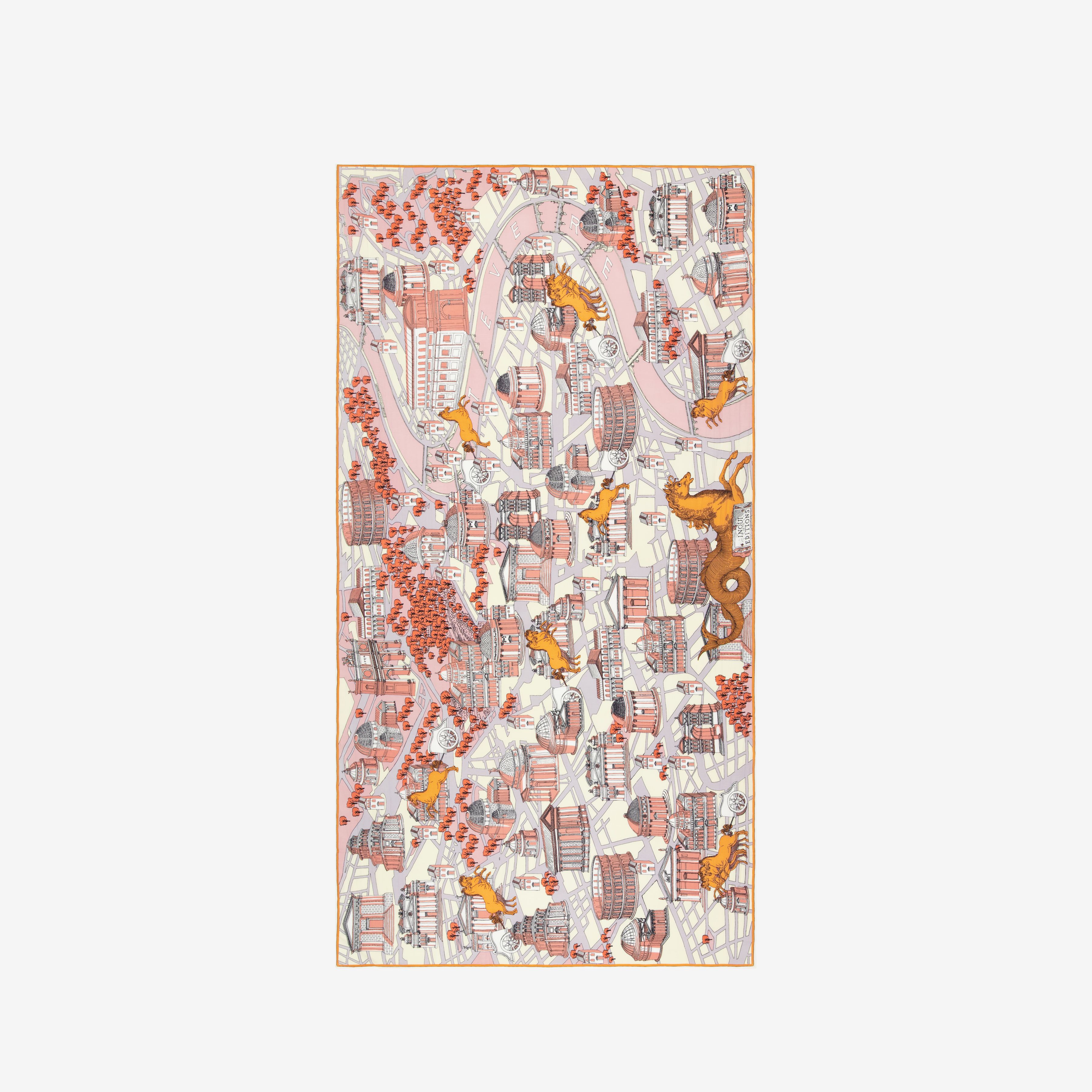 Écharpe 100 - Rome - Poudre