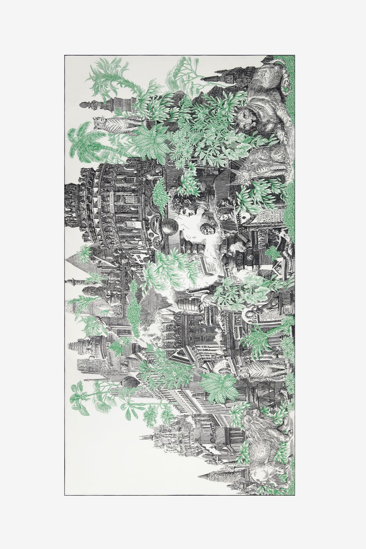 Écharpe  100 - Piranesi - Vert