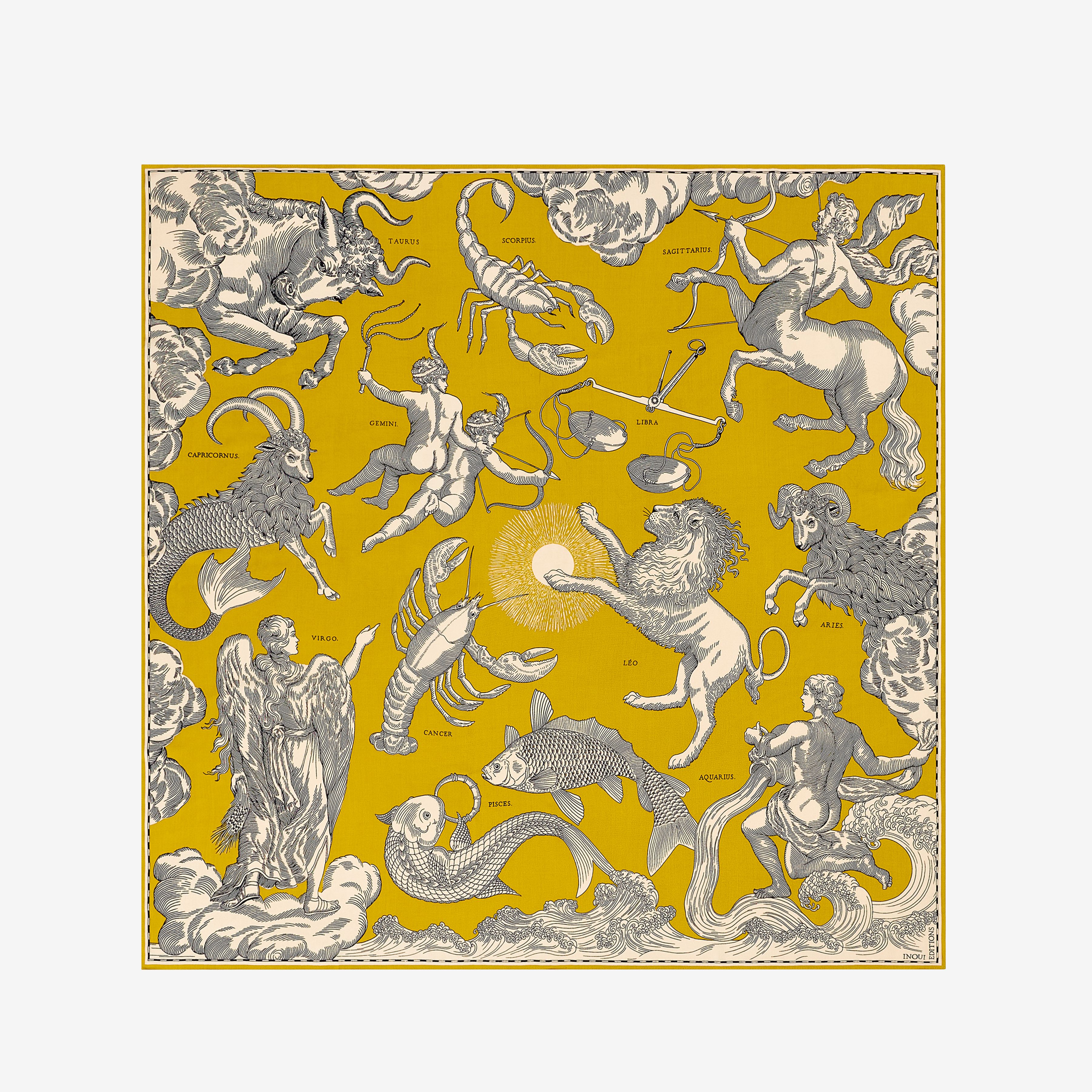 Square 130 - Astrologie - Yellow