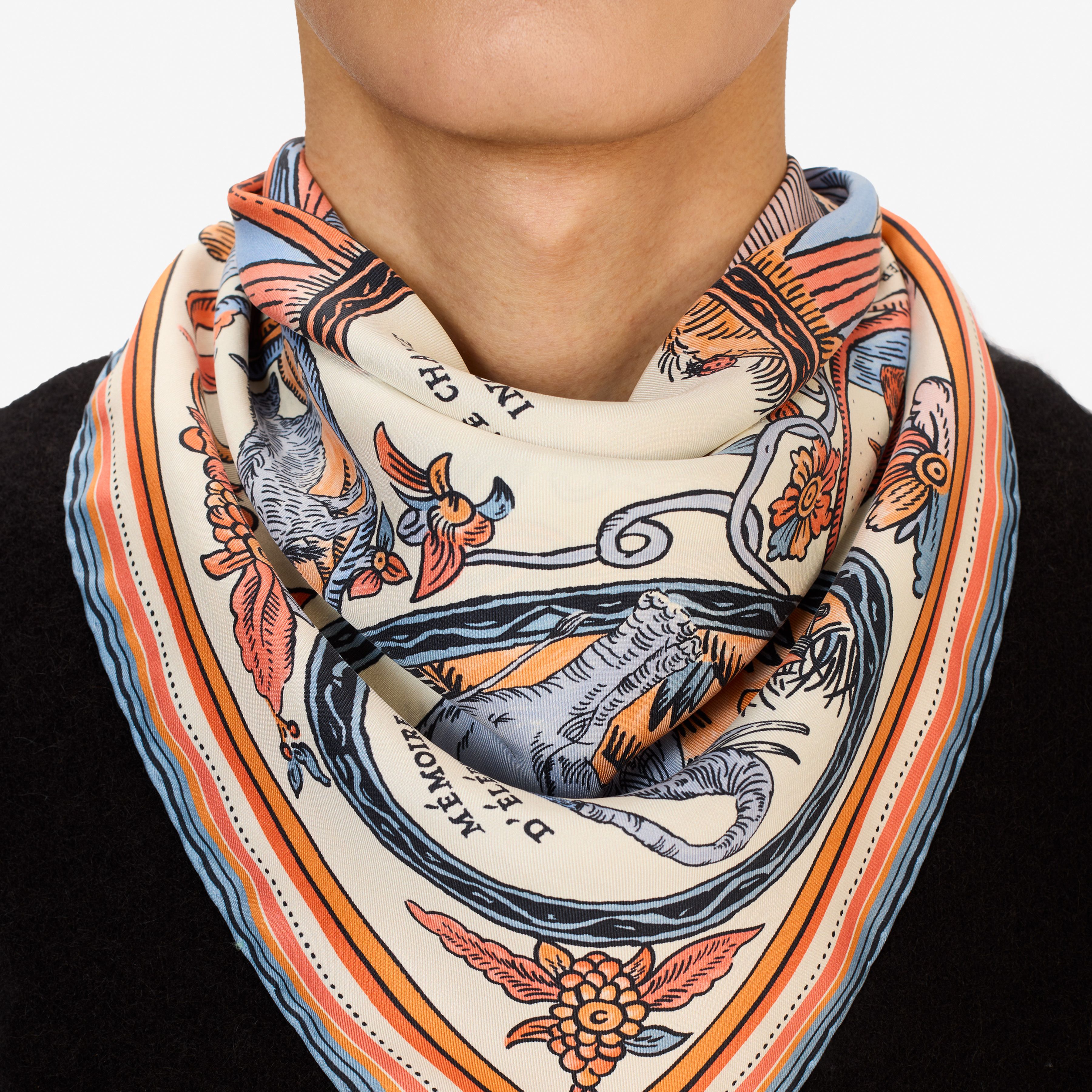 Quadratisches 70 - Chance Inoui - Orange