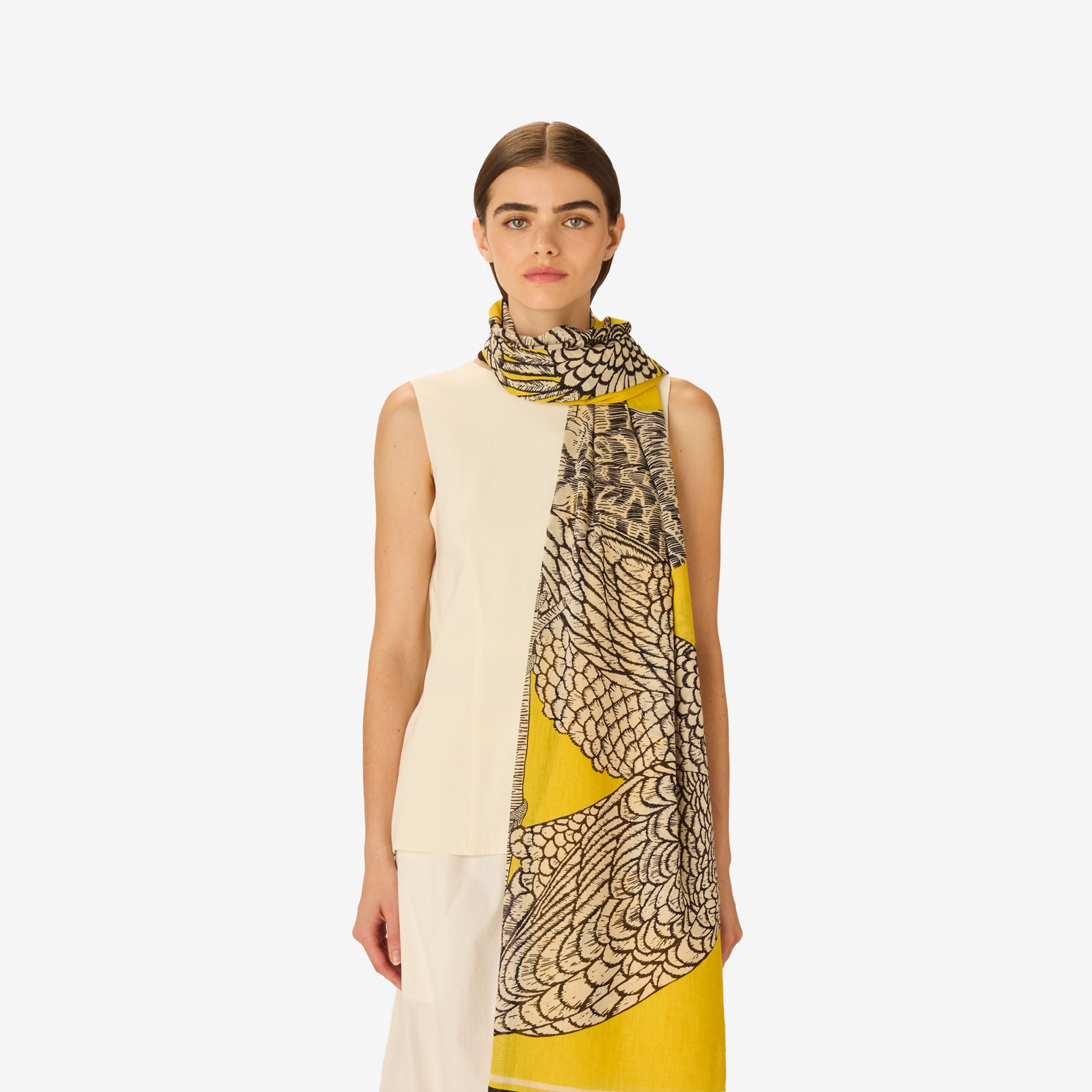 Scarf 100 - Caracat - Yellow