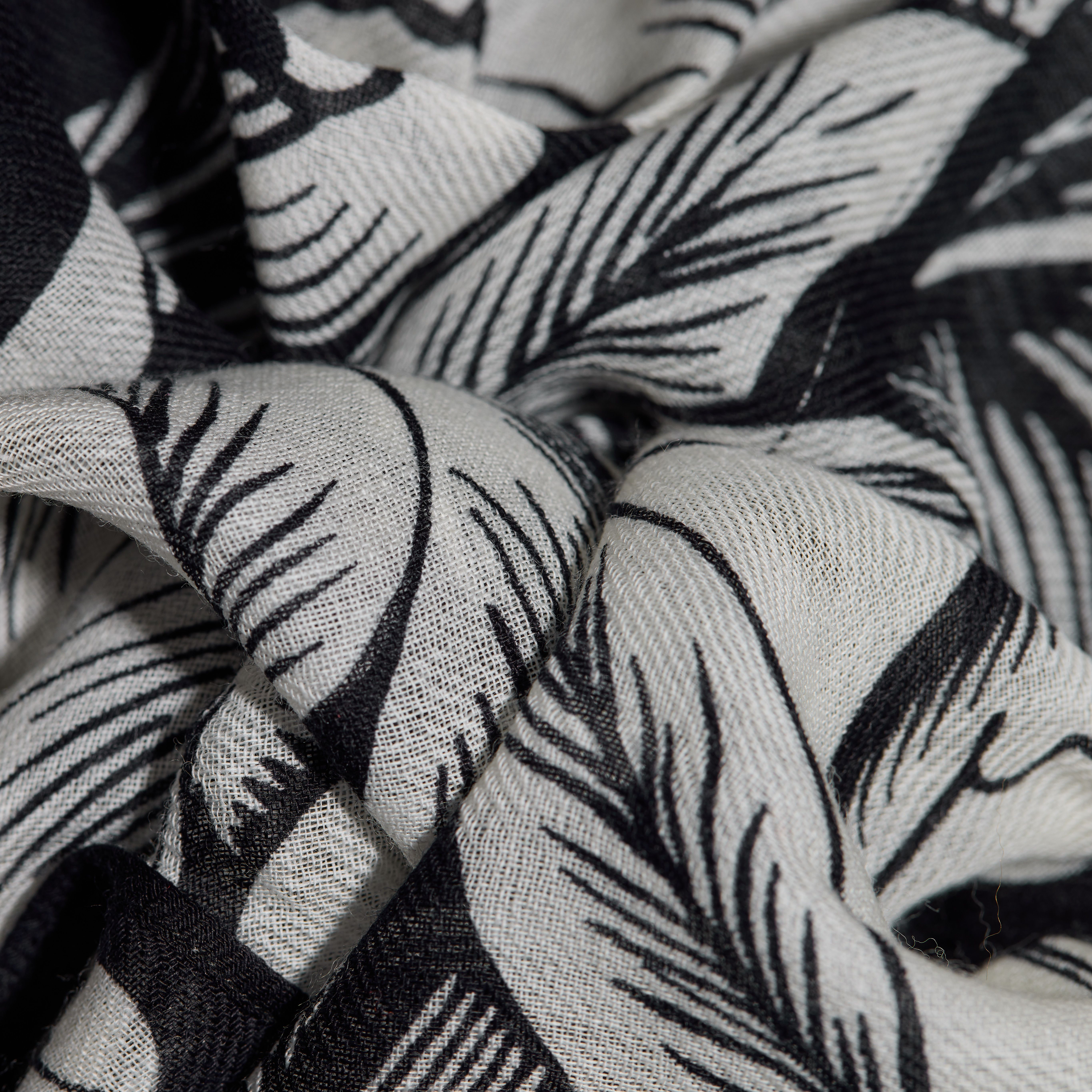 Carré 100 - Panthere - Noir