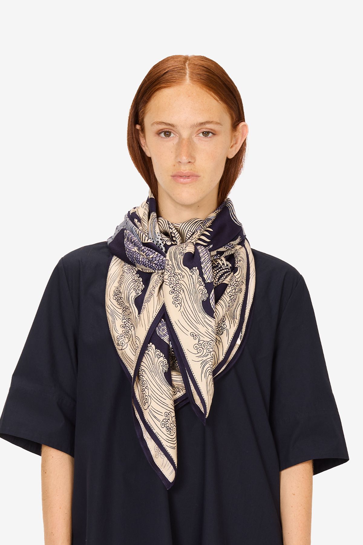 Carré 130 - Poseidon - Bleu