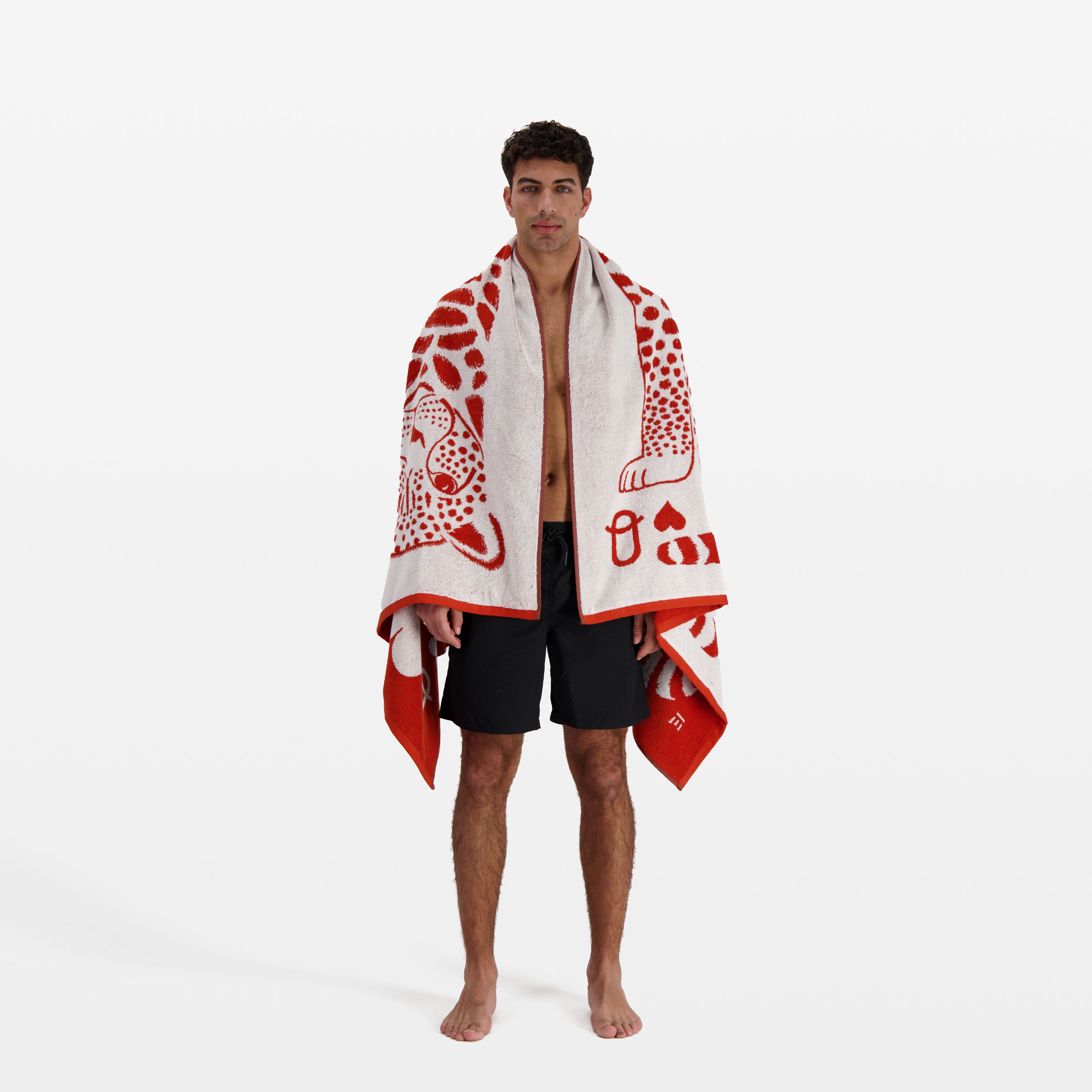 Beach Towel - Queen - Red