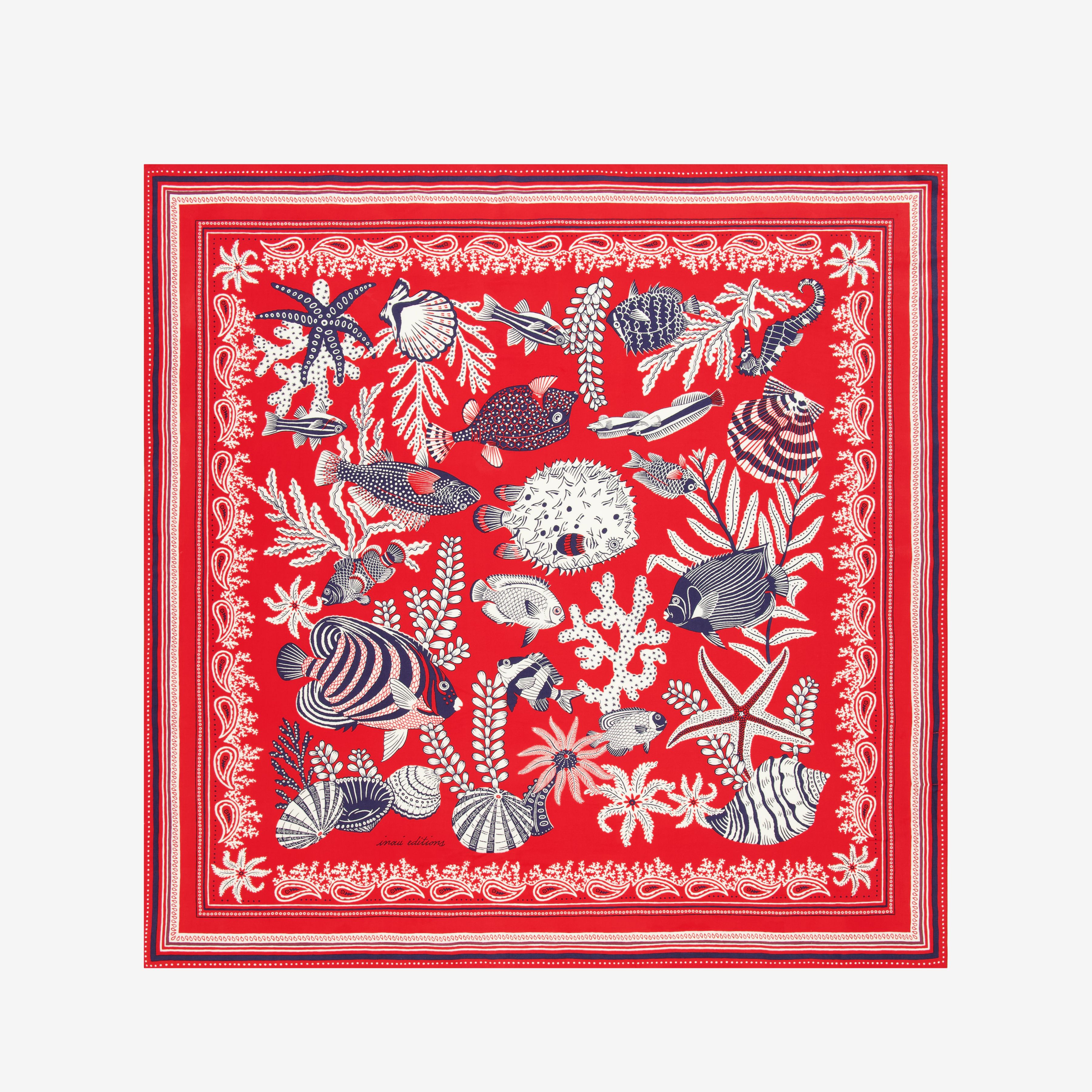 Square 100 - Neptune - Red