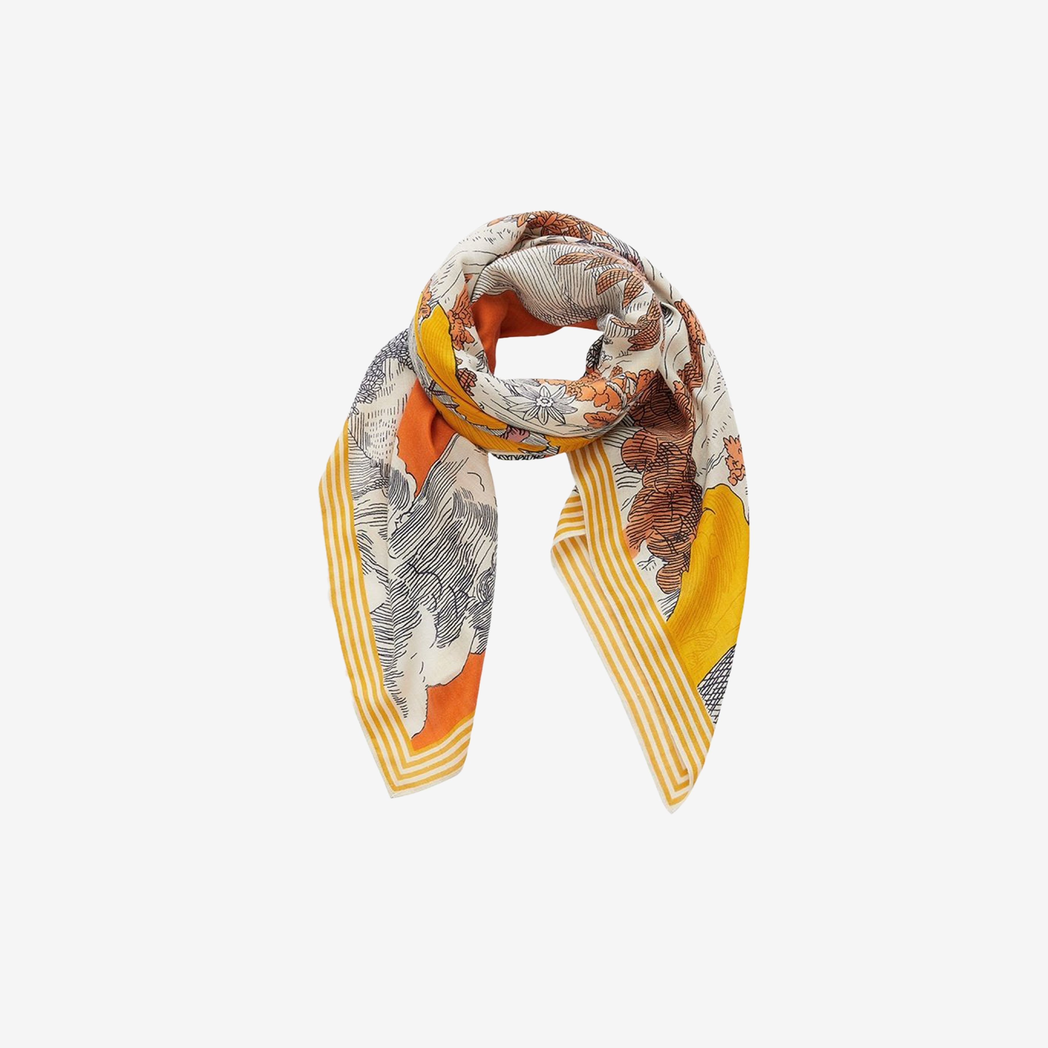 Pañuelo 130 - Histoire - Amarillo