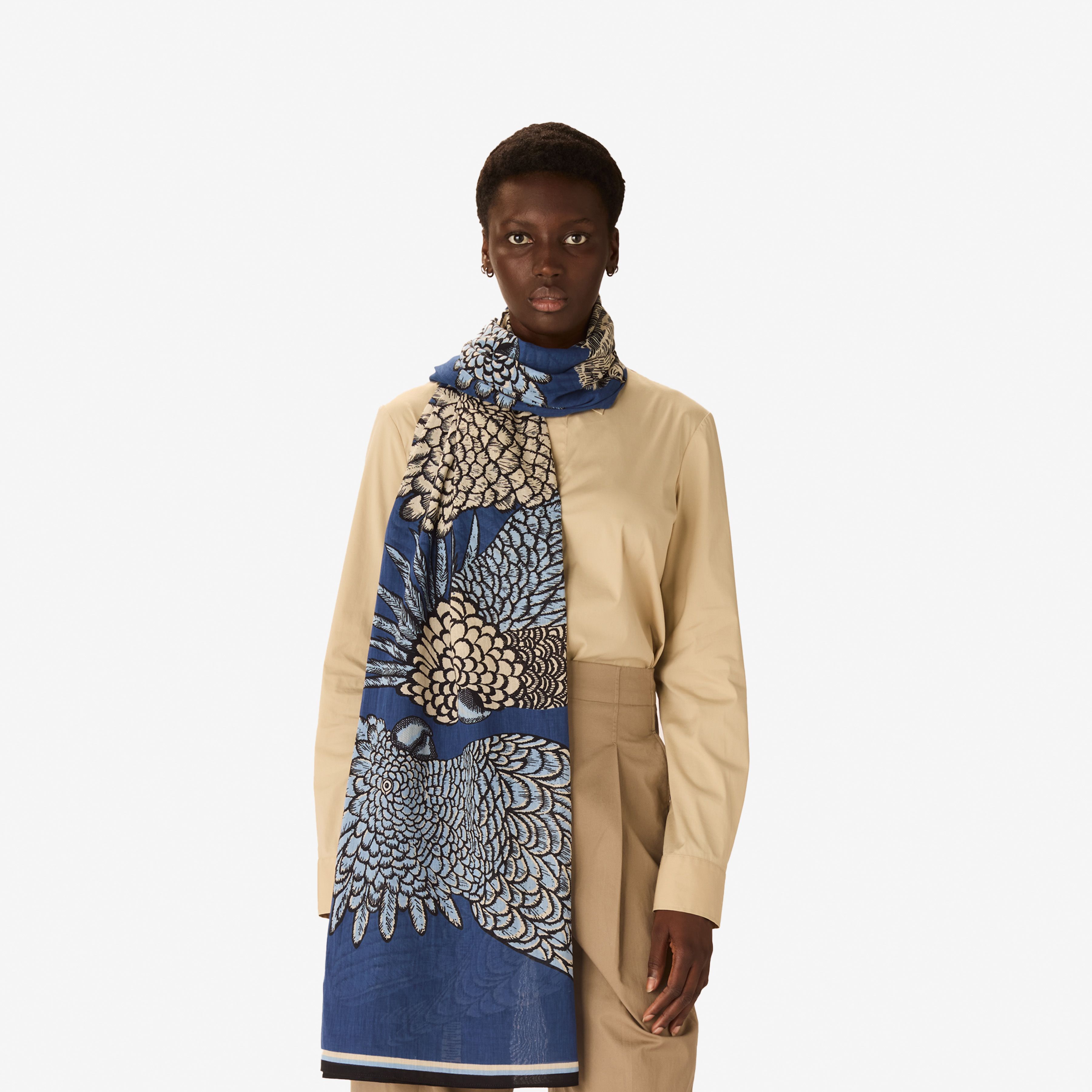 Écharpe 100 - Caracat - Bleu