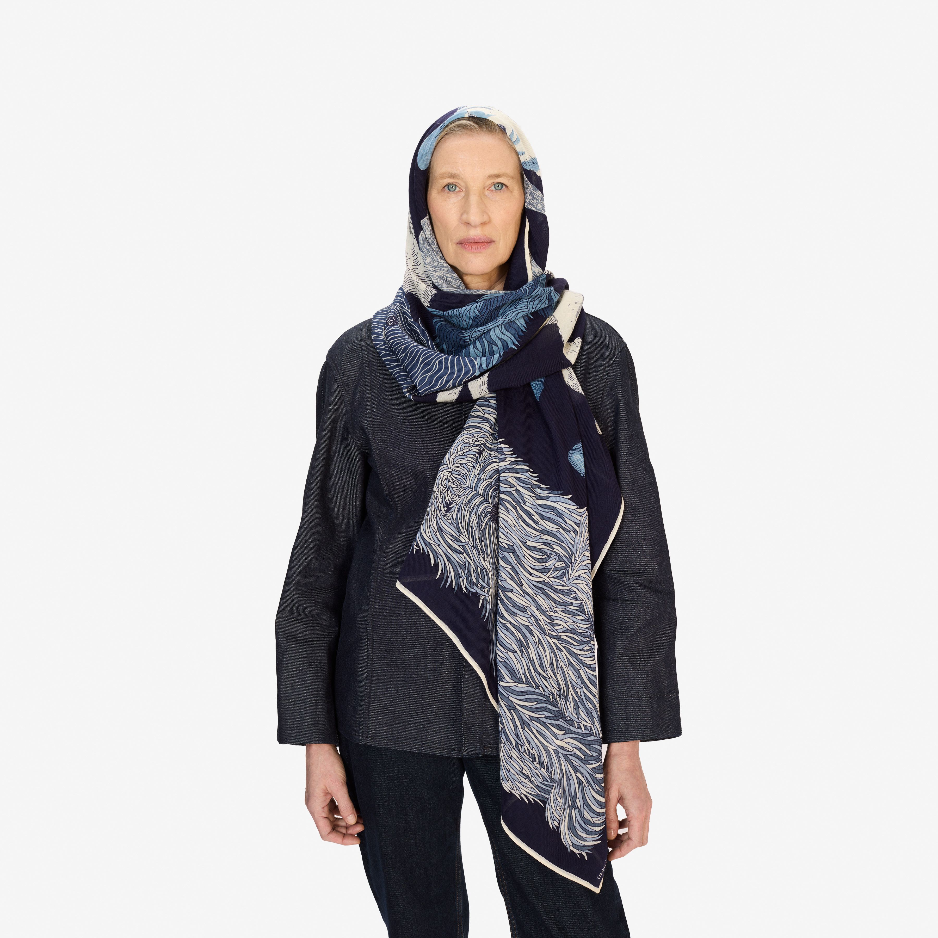 Scarf 100 - Toutou - Navy
