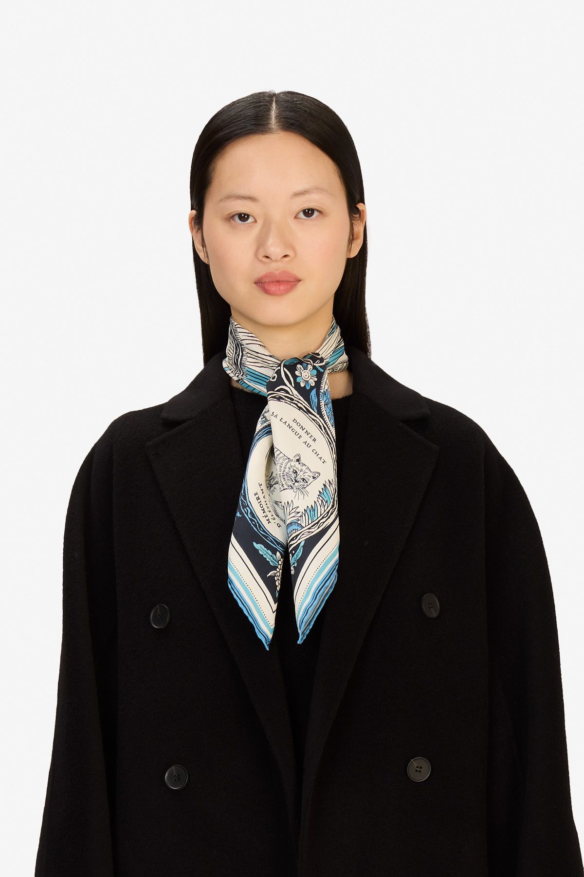 Carré 70 - Chance Inoui - Bleu Marine